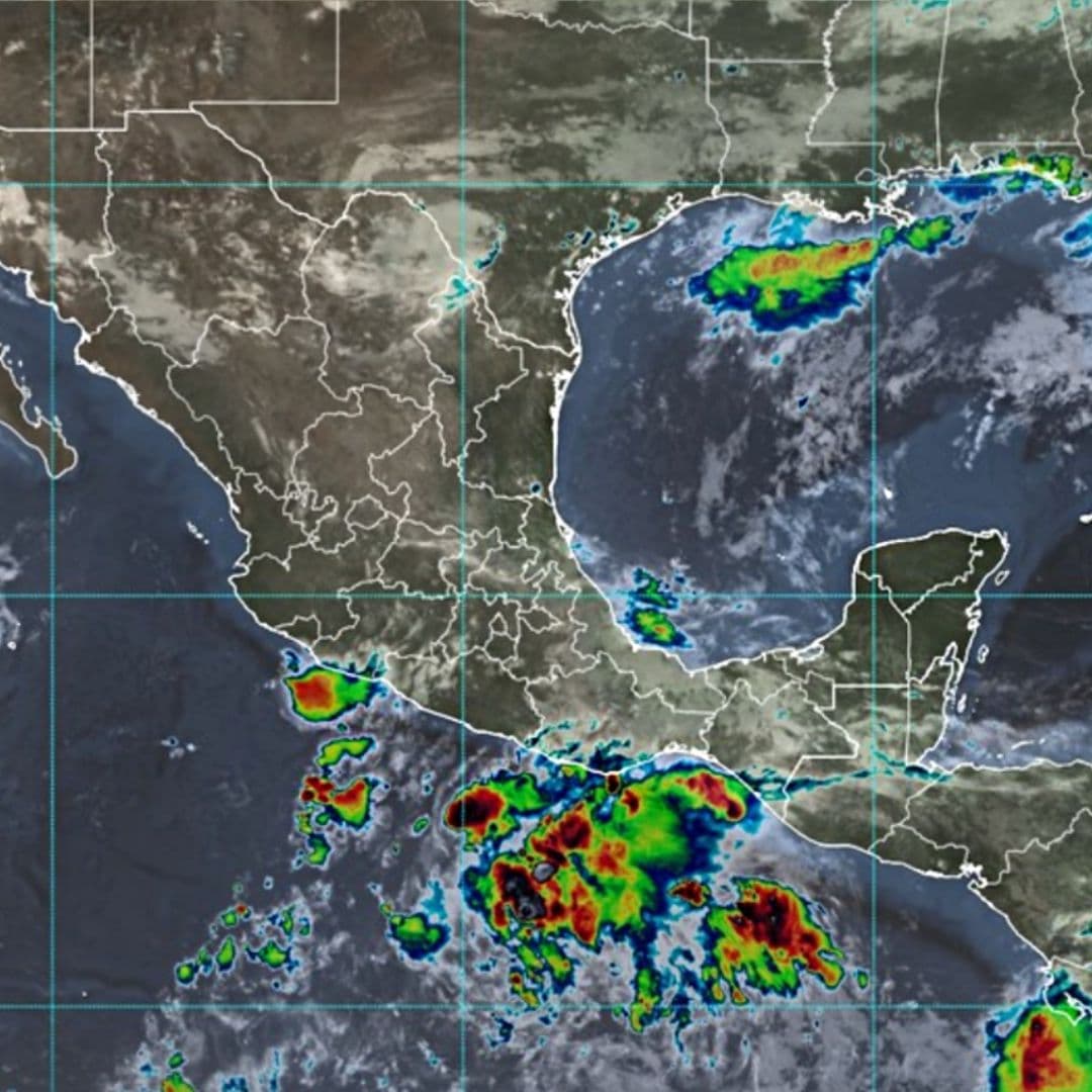 México ciclones hoy. Foto: Conagua