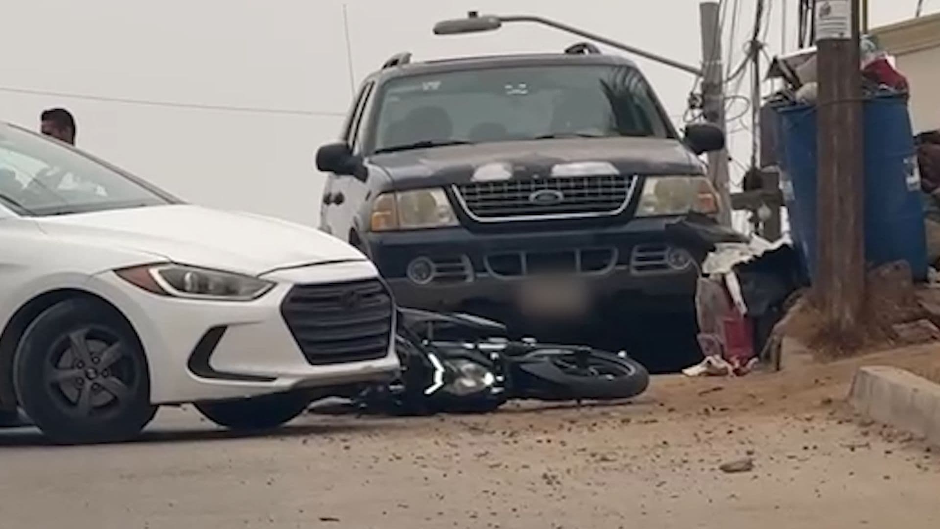 Muere Motociclista tras Choque con Vehículo en Ensenada; hay una Persona Detenido