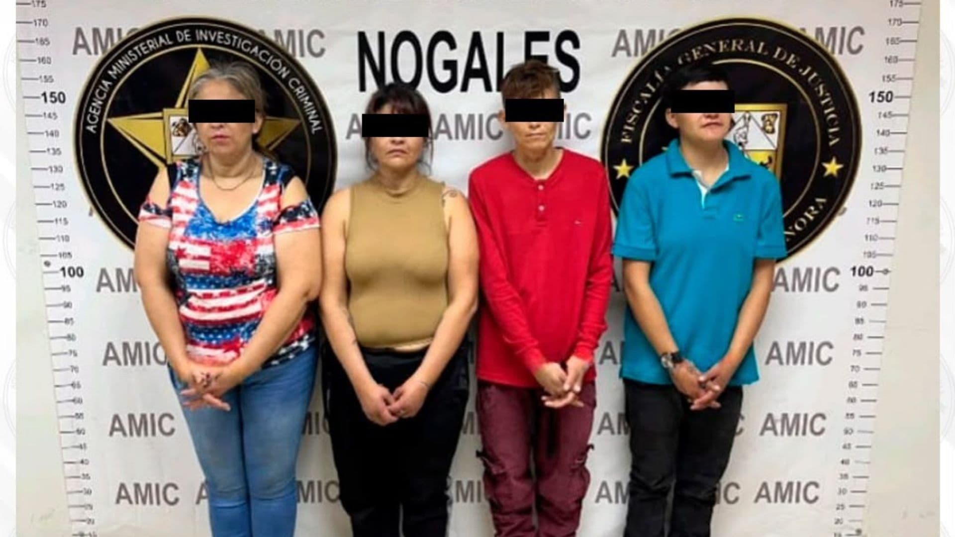 Cuatro Mujeres a Prisión Preventiva por Presunto Narcomenudeo en Nogales, Sonora