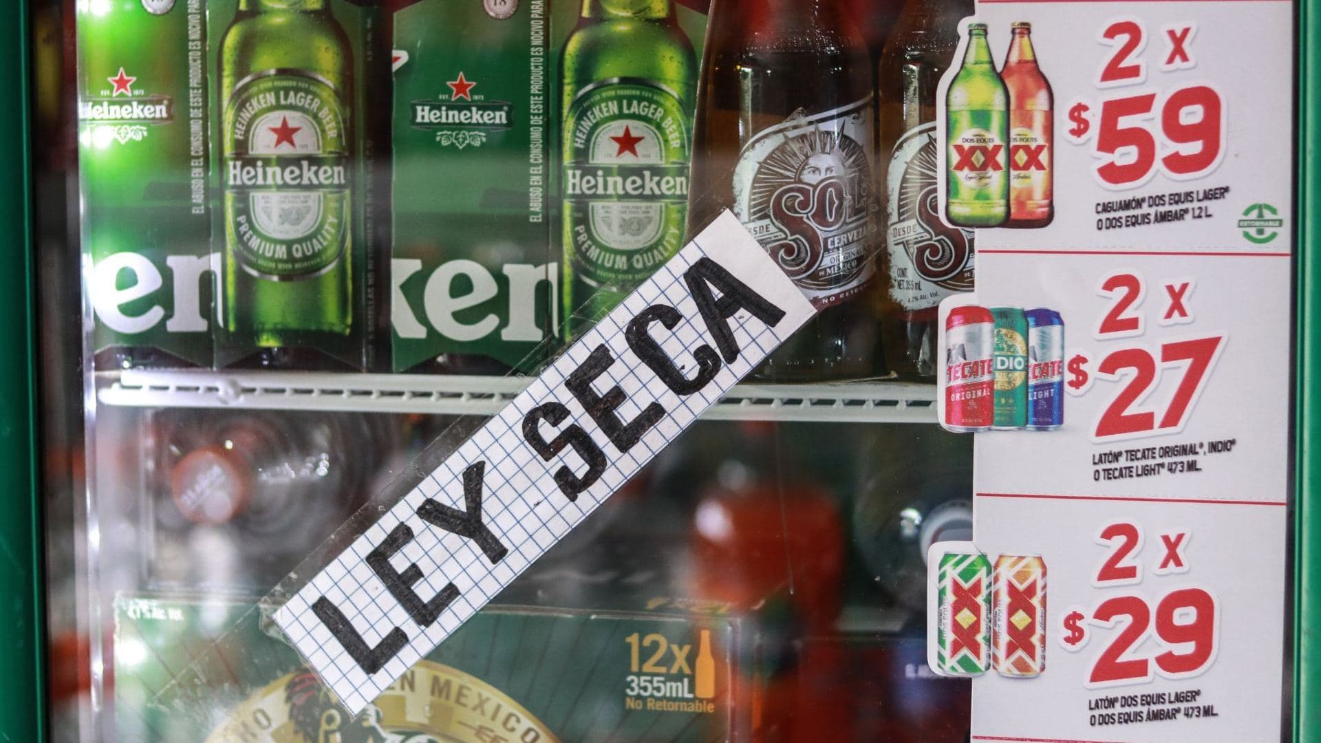 Ley Seca 2026. De Cuánto es la Multa por infringir la Ley.