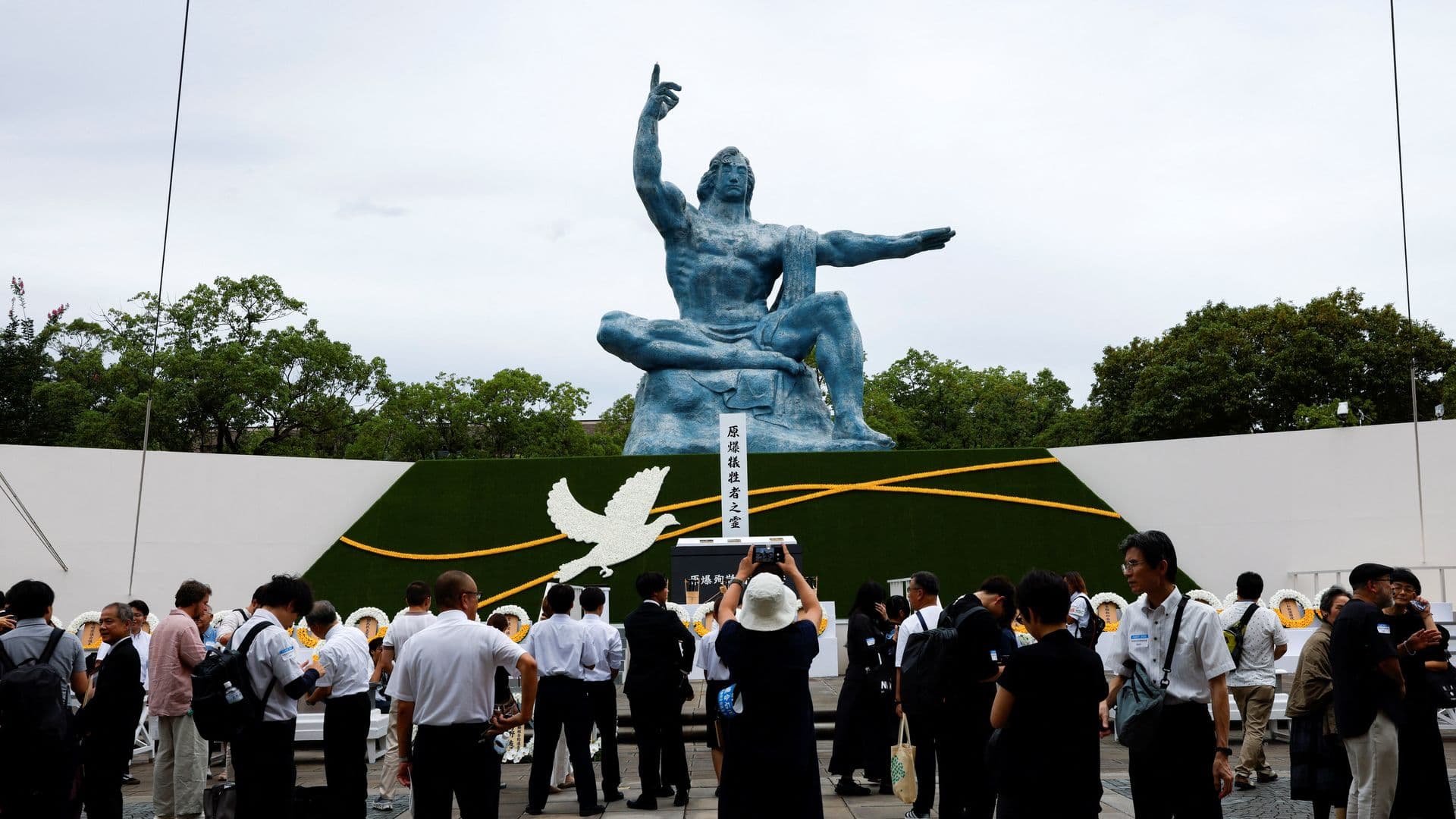 Nagasaki Conmemora el 81 Aniversario del Bombardeo Atómico de Estados Unidos