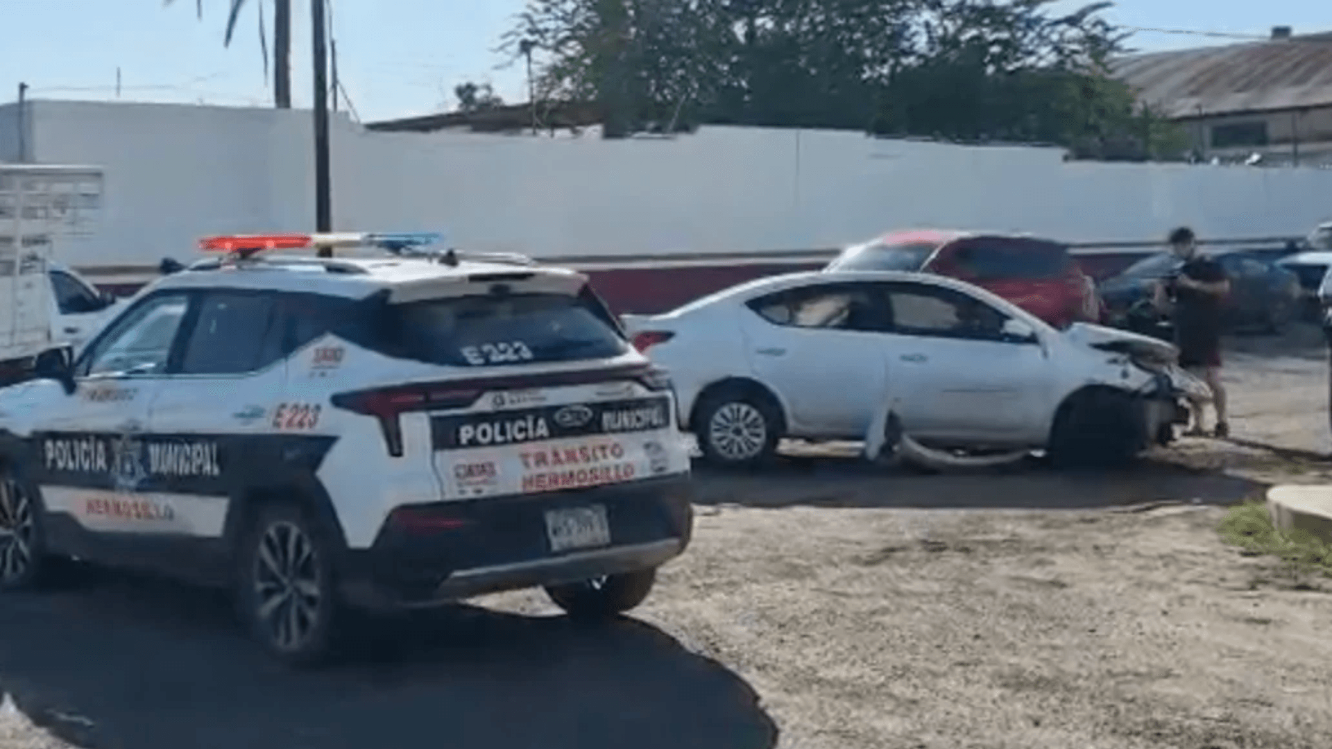 Niño de 6 Años y Madre Resultan Lesionados tras Participar en Choque en Hermosillo