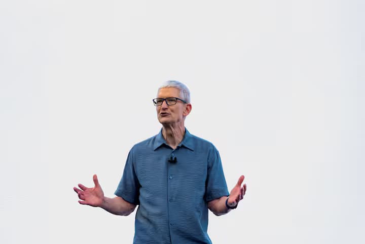 El empresario estadounidense Tim Cook. Foto: Reuters
