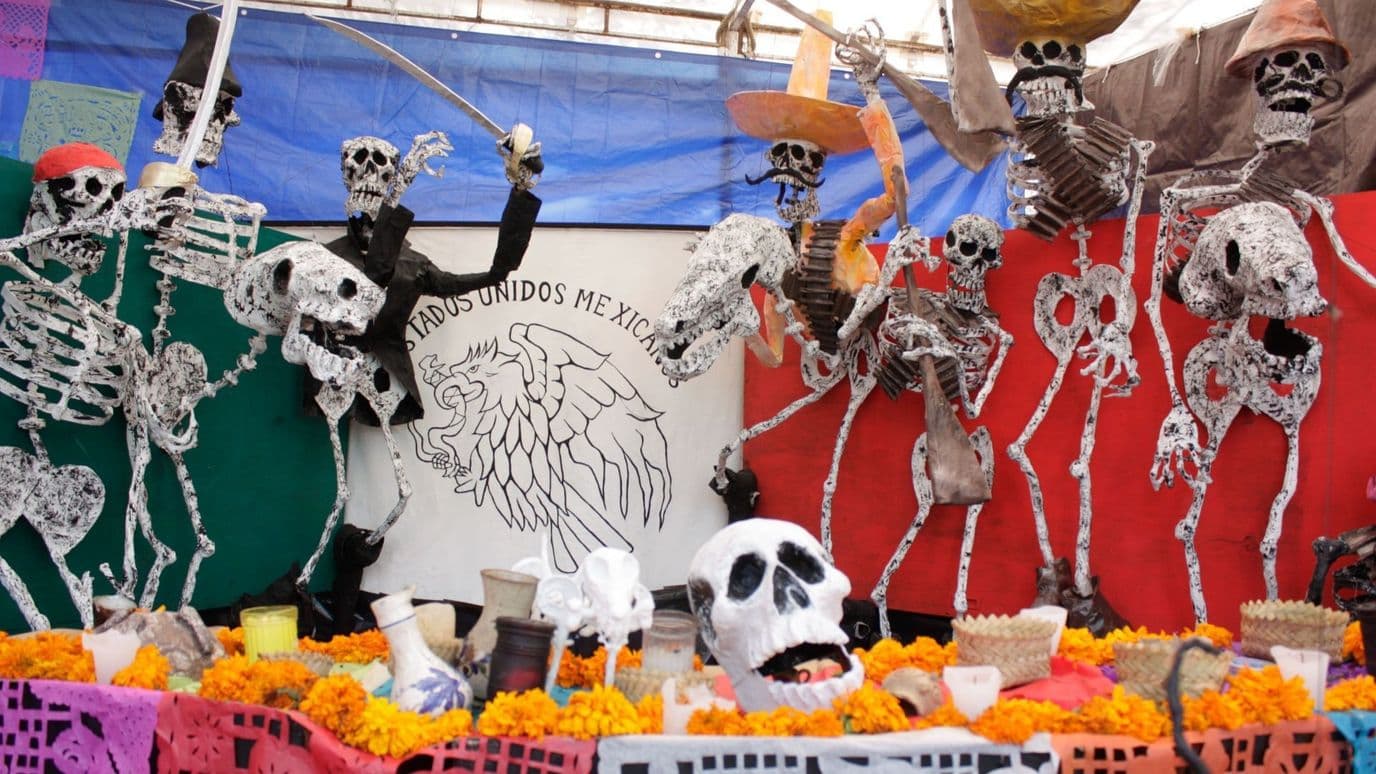 celebraciones del día de muertos