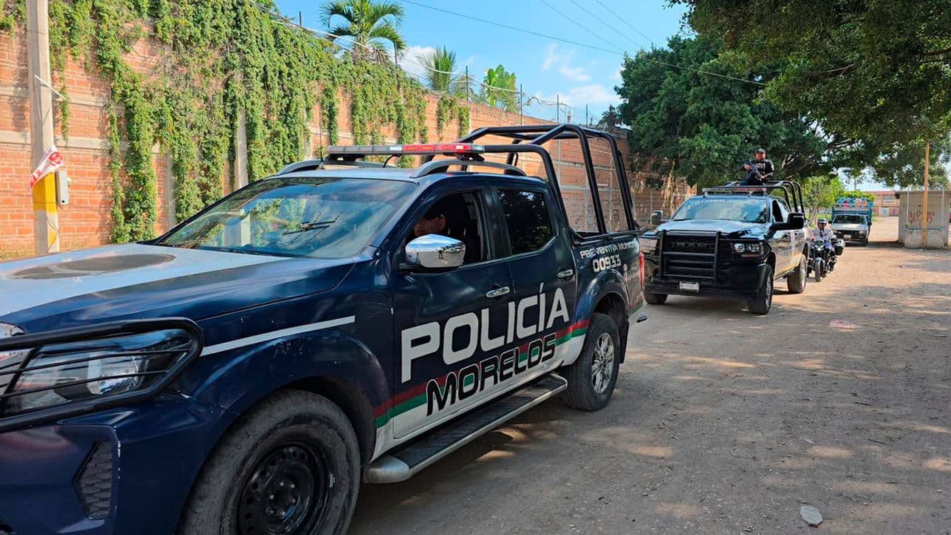 Fortalecen Seguridad en la Carretera Cuautla-Cuarnavaca.