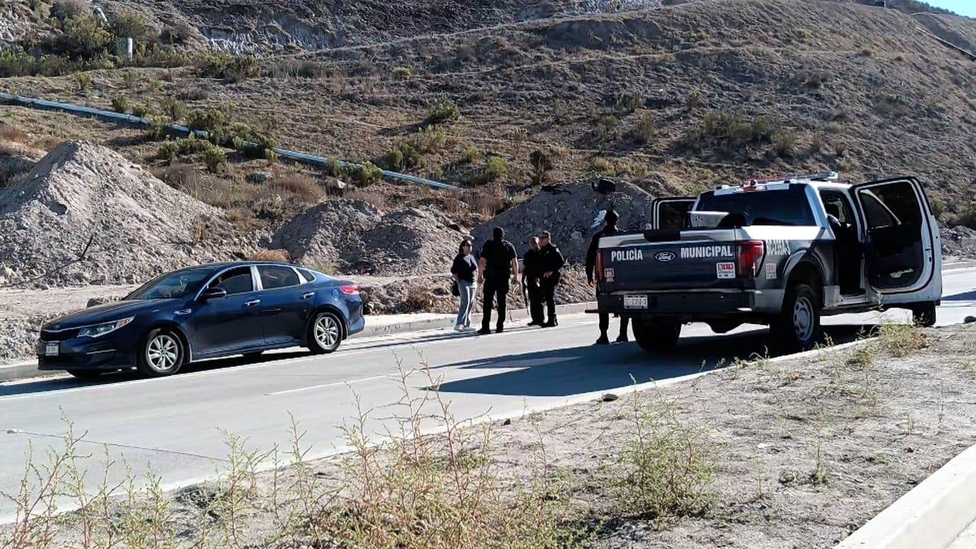 Atacan a Balazos a Policía Municipal en Zona Industrial Pacifico en Tijuana, BC