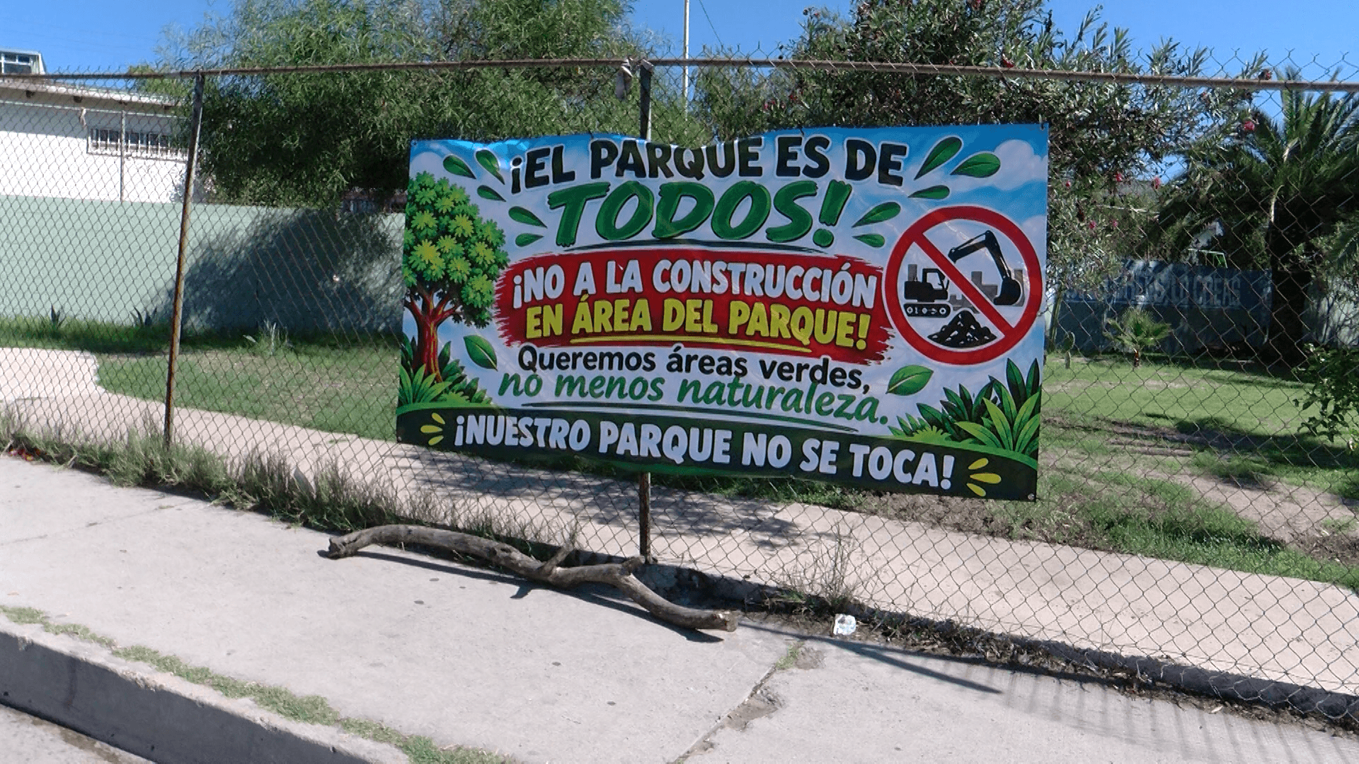 Vecinos Rechazan Construcción de Guardería en Parque de Guaycura en Tijuana
