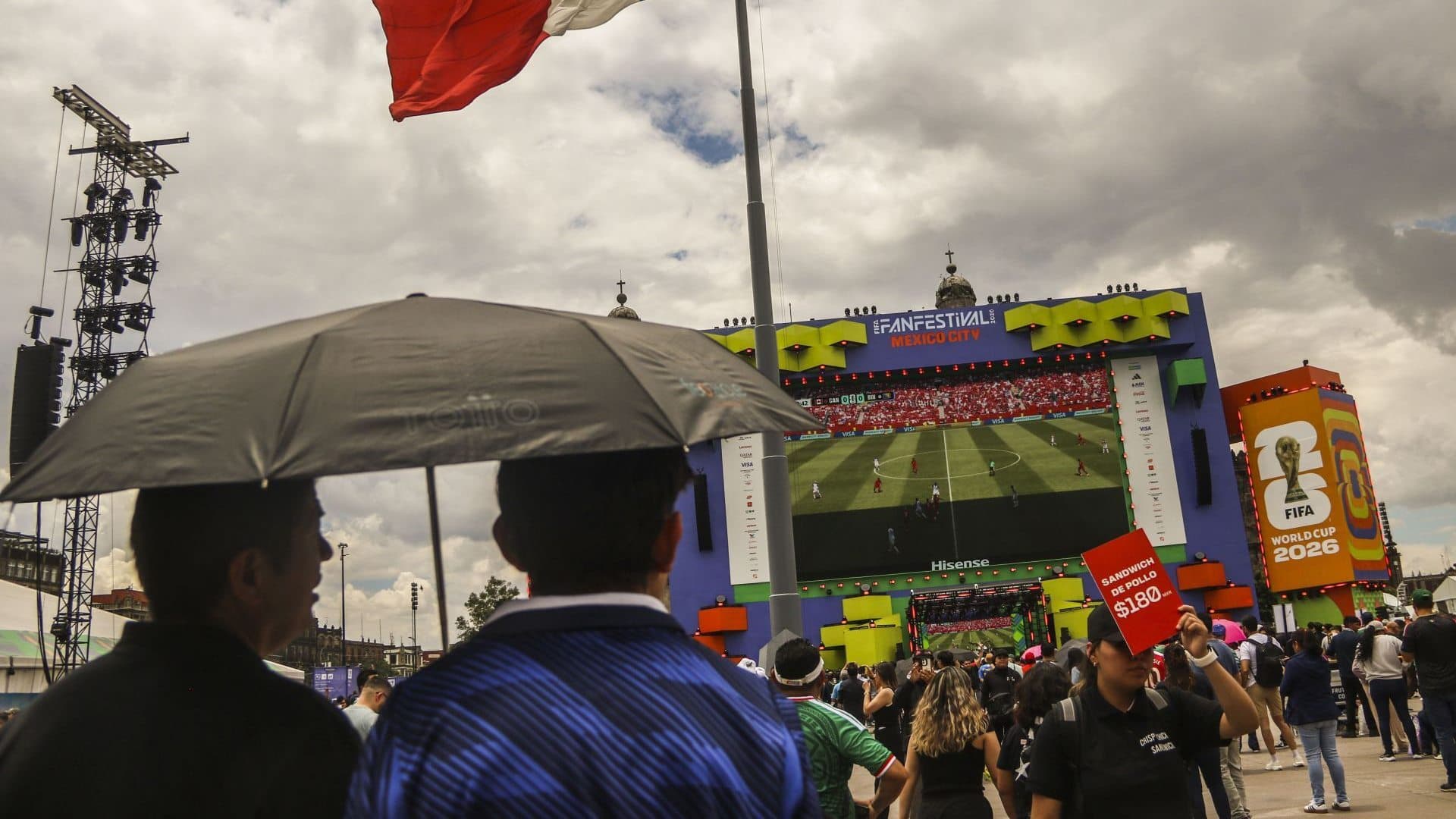 Aficionados en Fan Fest. Qué Partidos Hay el 15 de Junio 2026 del Mundial.