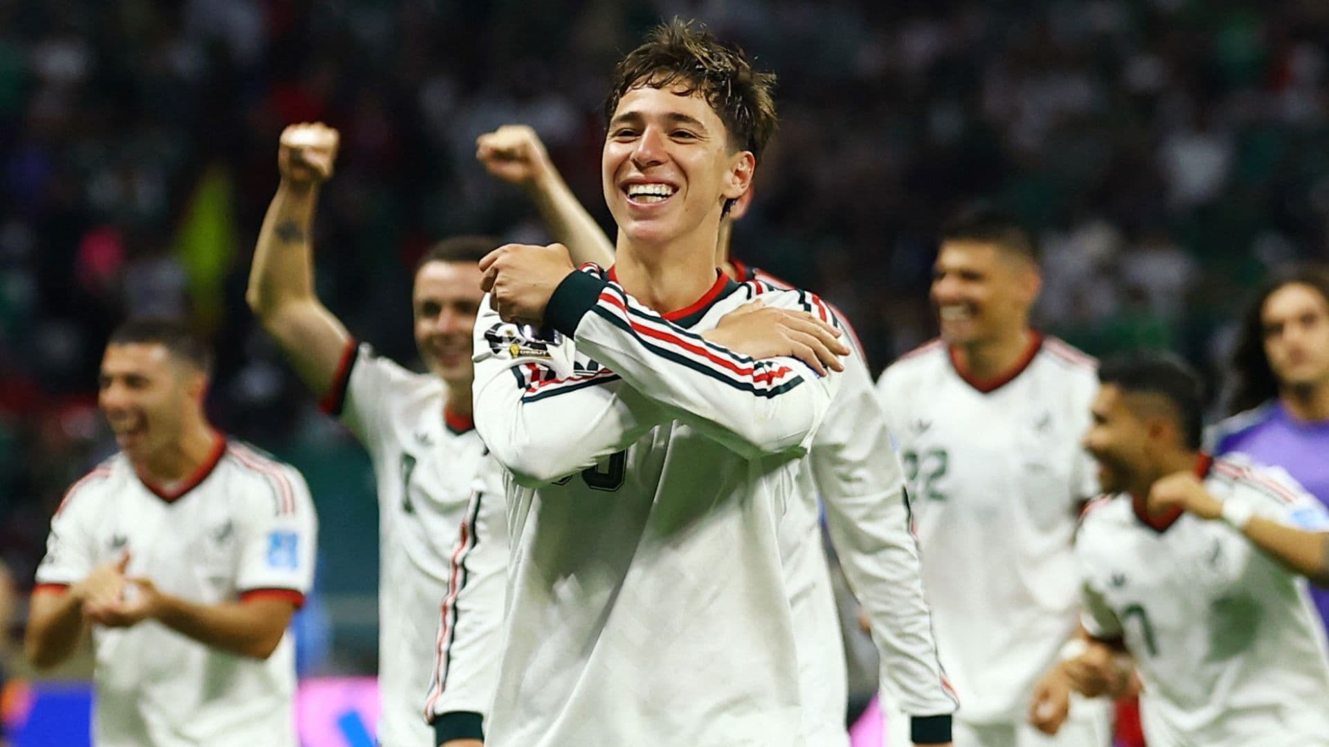 Mateo Chávez autor del gol en Partido de México vs Chequia