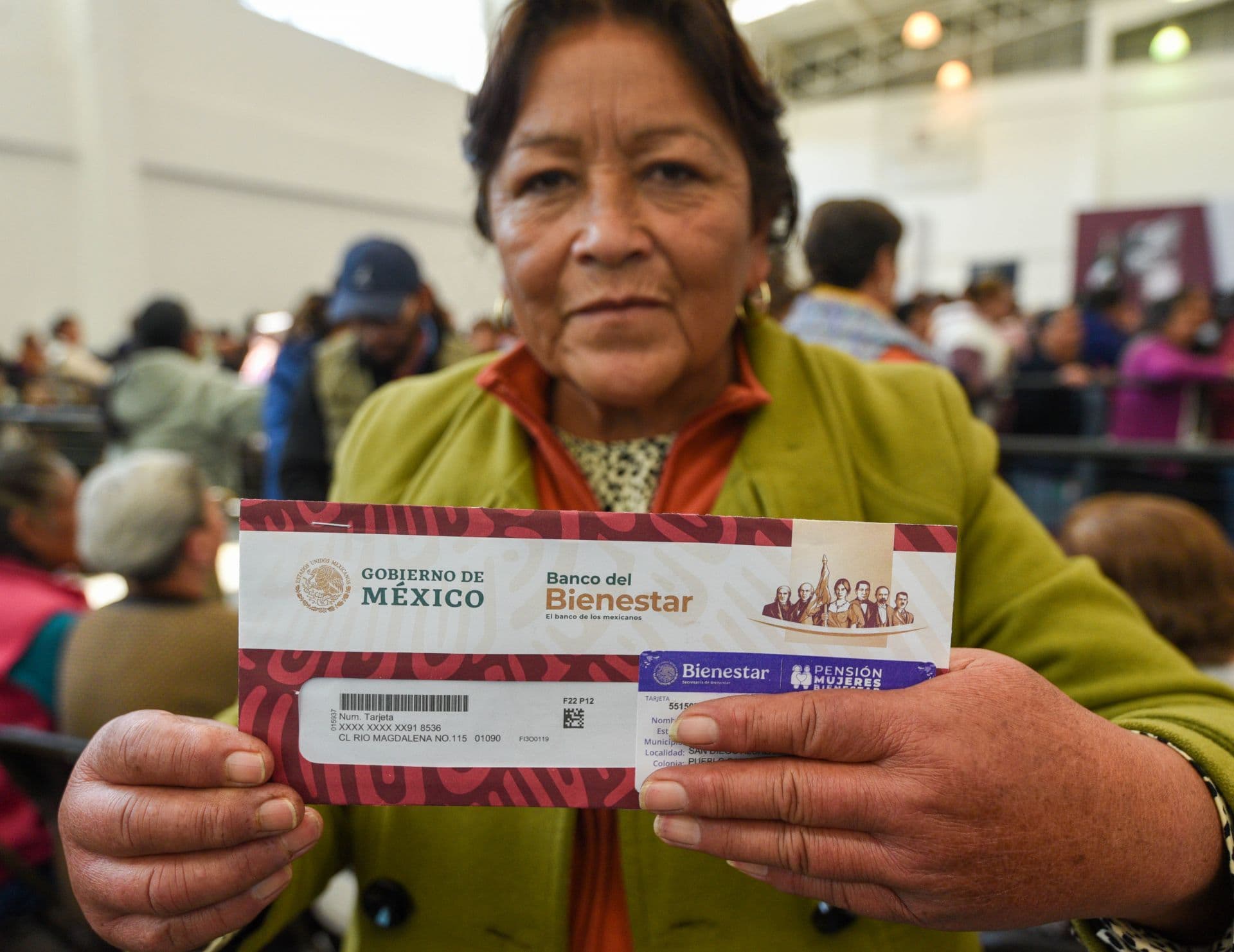 Aumento a la Pensión Mujeres Bienestar