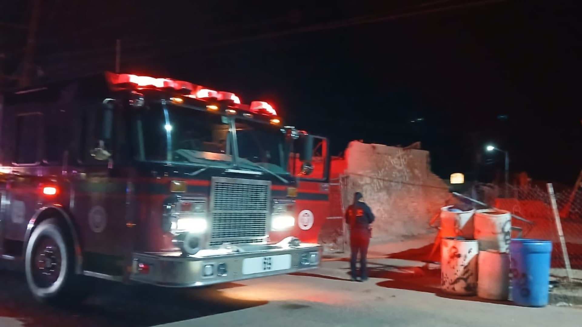 Persona Localizada Sin Vida tras Incendio en una Casa en San Luis Río Colorado, Sonora