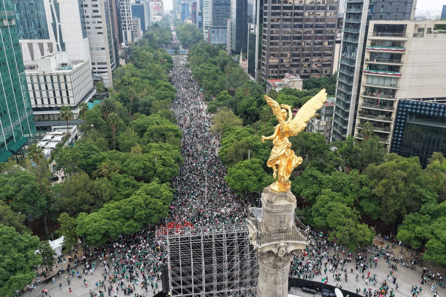 Por Qué se Celebra en el Ángel de la Independencia
