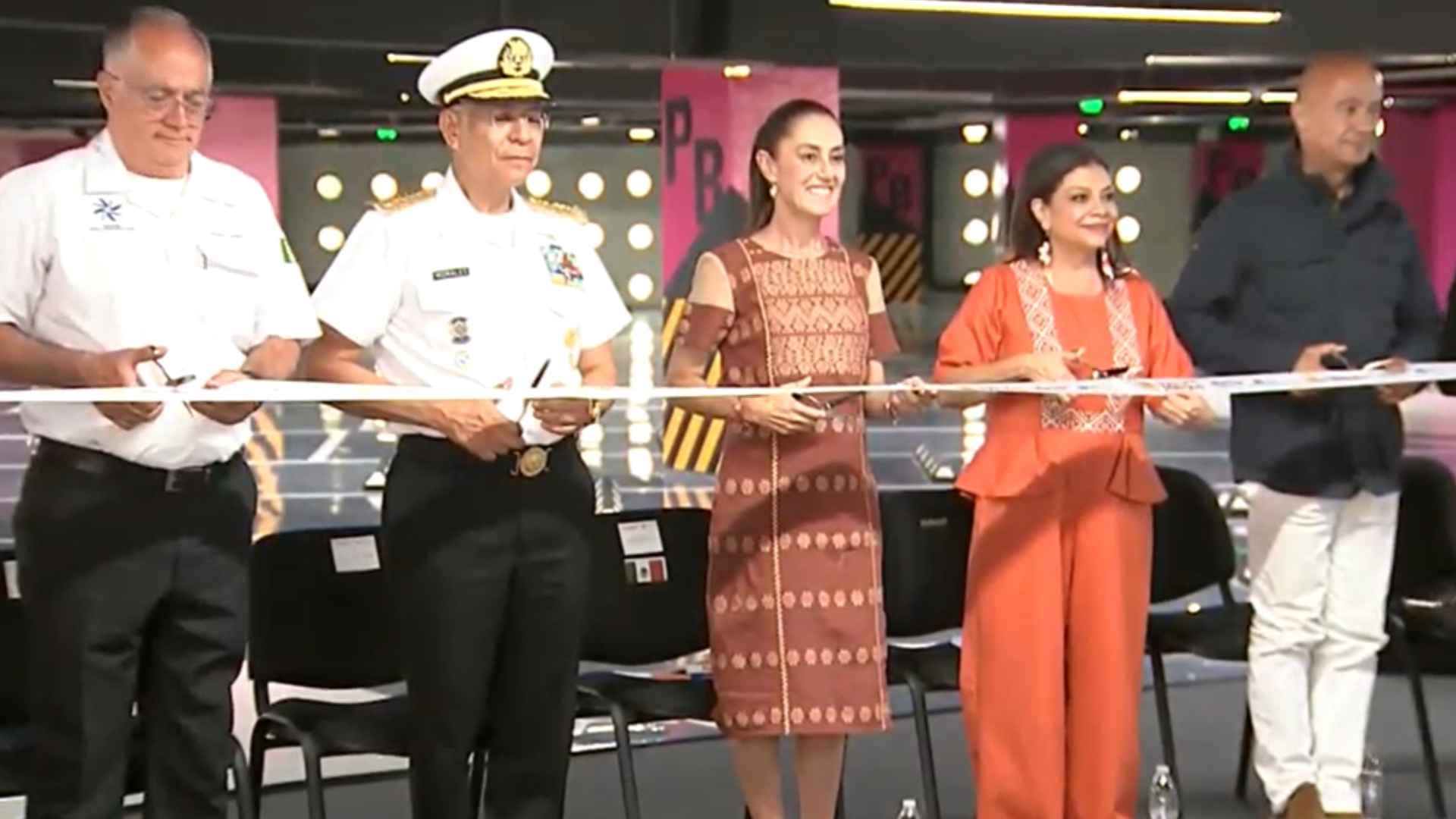 Claudia Sheinbaum Inauguración de obras en AICM. Foto: Presidencia