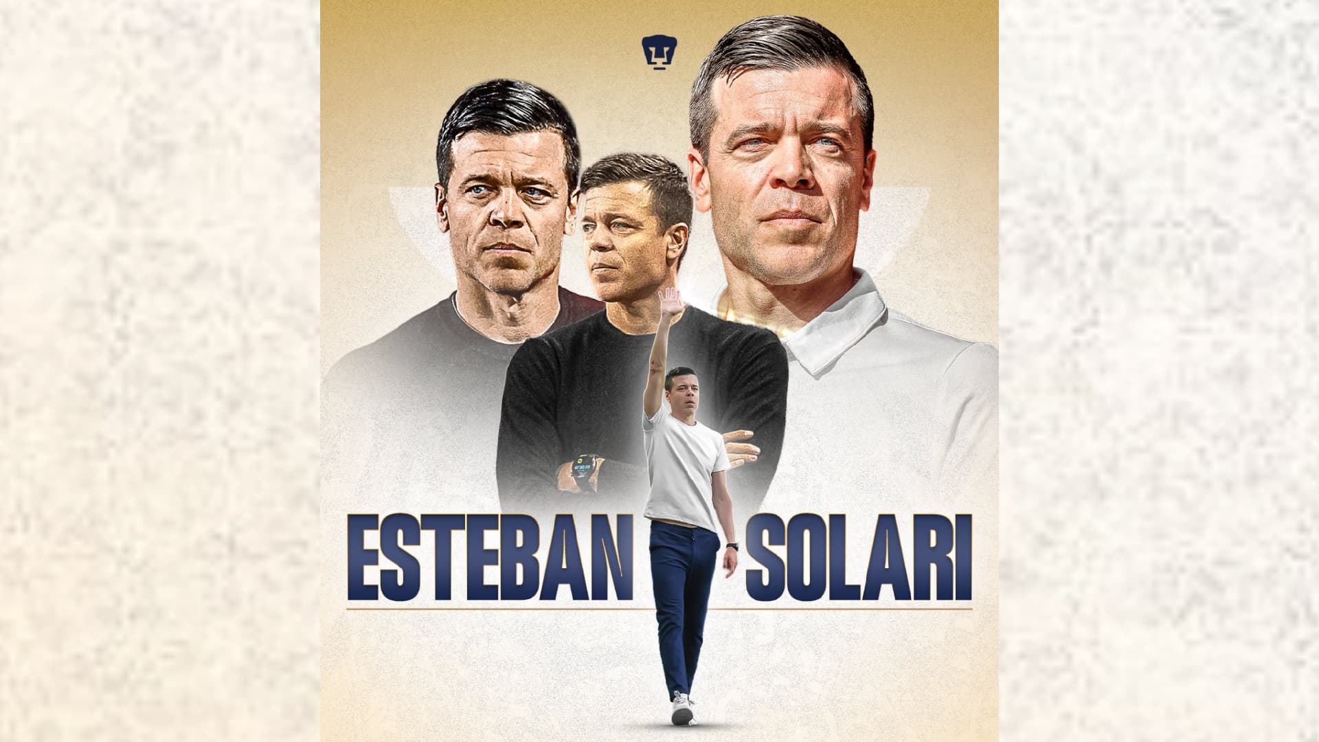 Esteban Solari, Nuevo Director Técnico de Pumas. Foto: Pumas