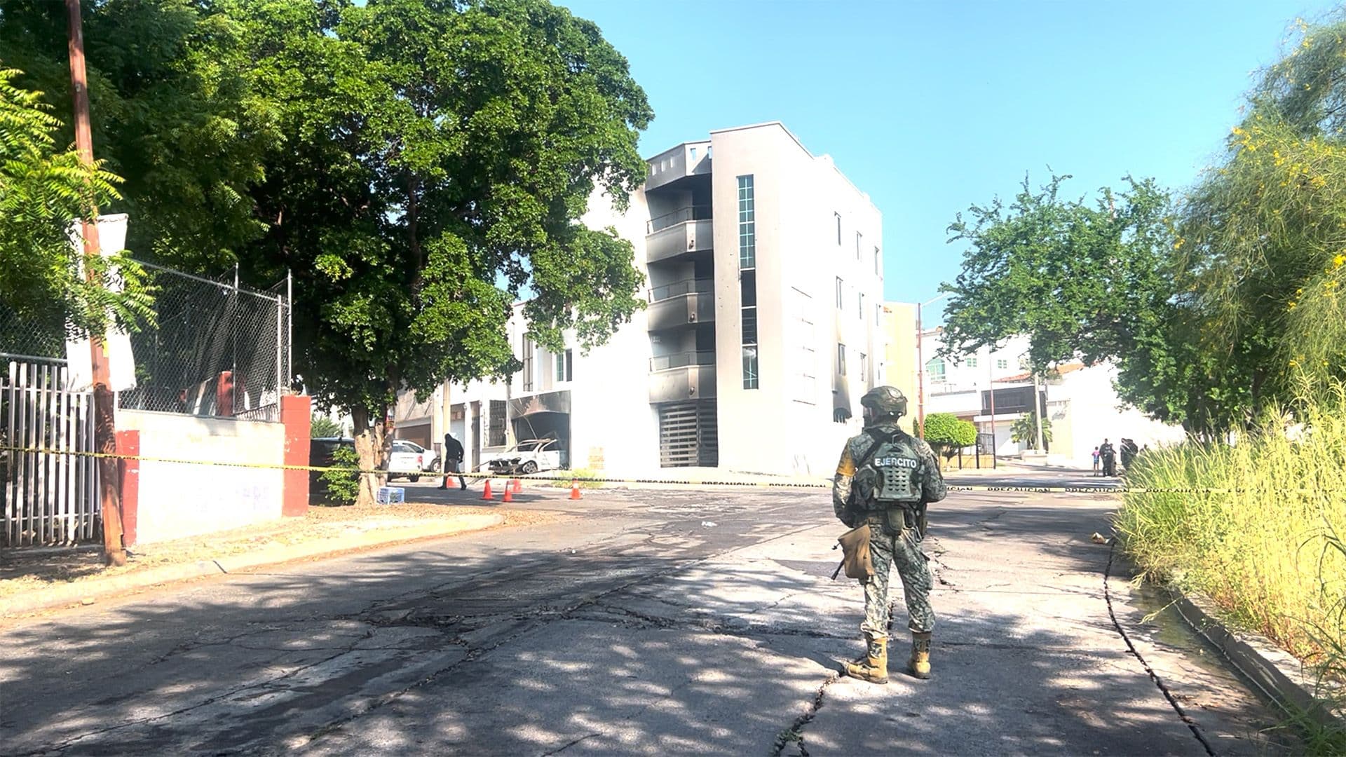 Los hechos se registraron en el cruce de la calle Montebello y avenida 22 de Diciembre