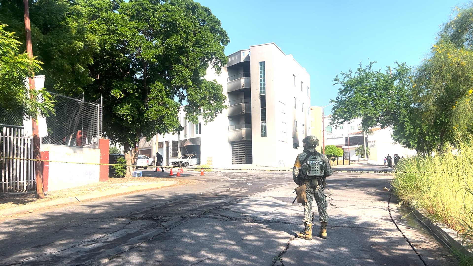 Los hechos se registraron en el cruce de la calle Montebello y avenida 22 de Diciembre