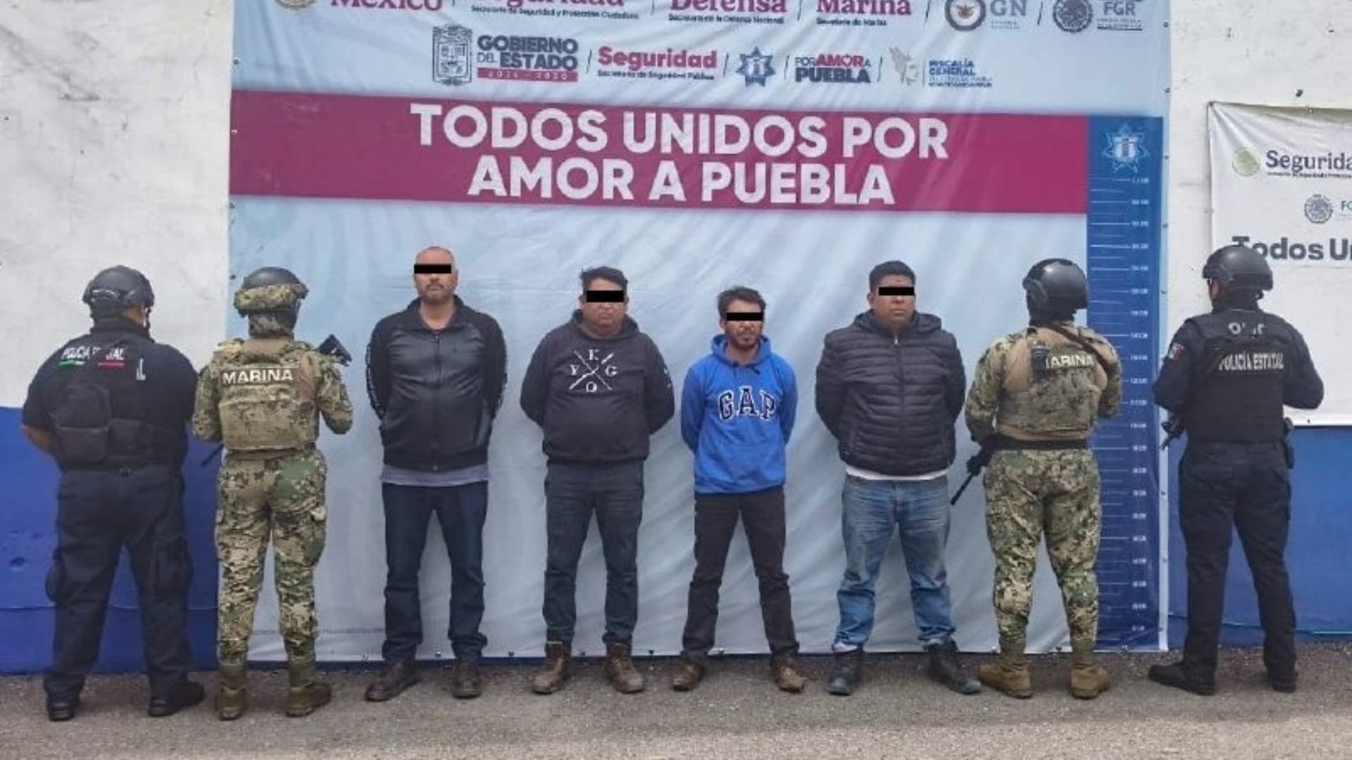 Aseguran 48 litros de gas LP robado en diferentes municipios de la entidad poblana.