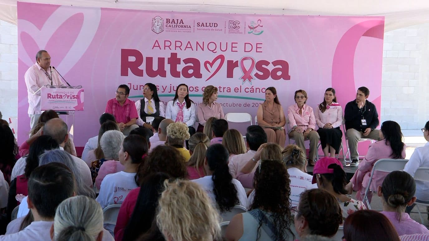 Arranca la Ruta Rosa con Mastografías Gratis en Mexicali, BC