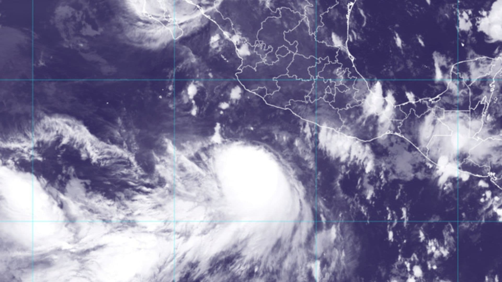 Imagen de satélite de Rachel.