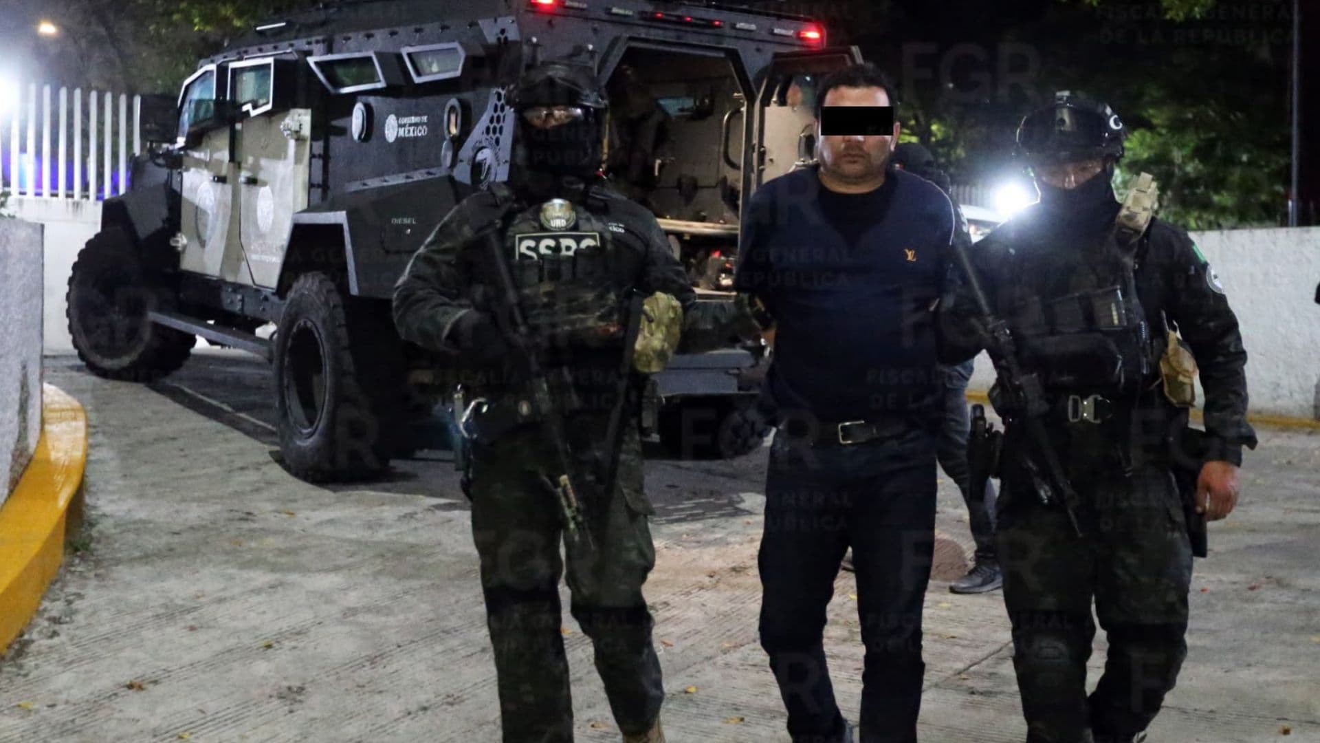 Dan Prisión Preventiva a Ramón Ángel “N”, alias el “R1”. Foto: Gobierno de México