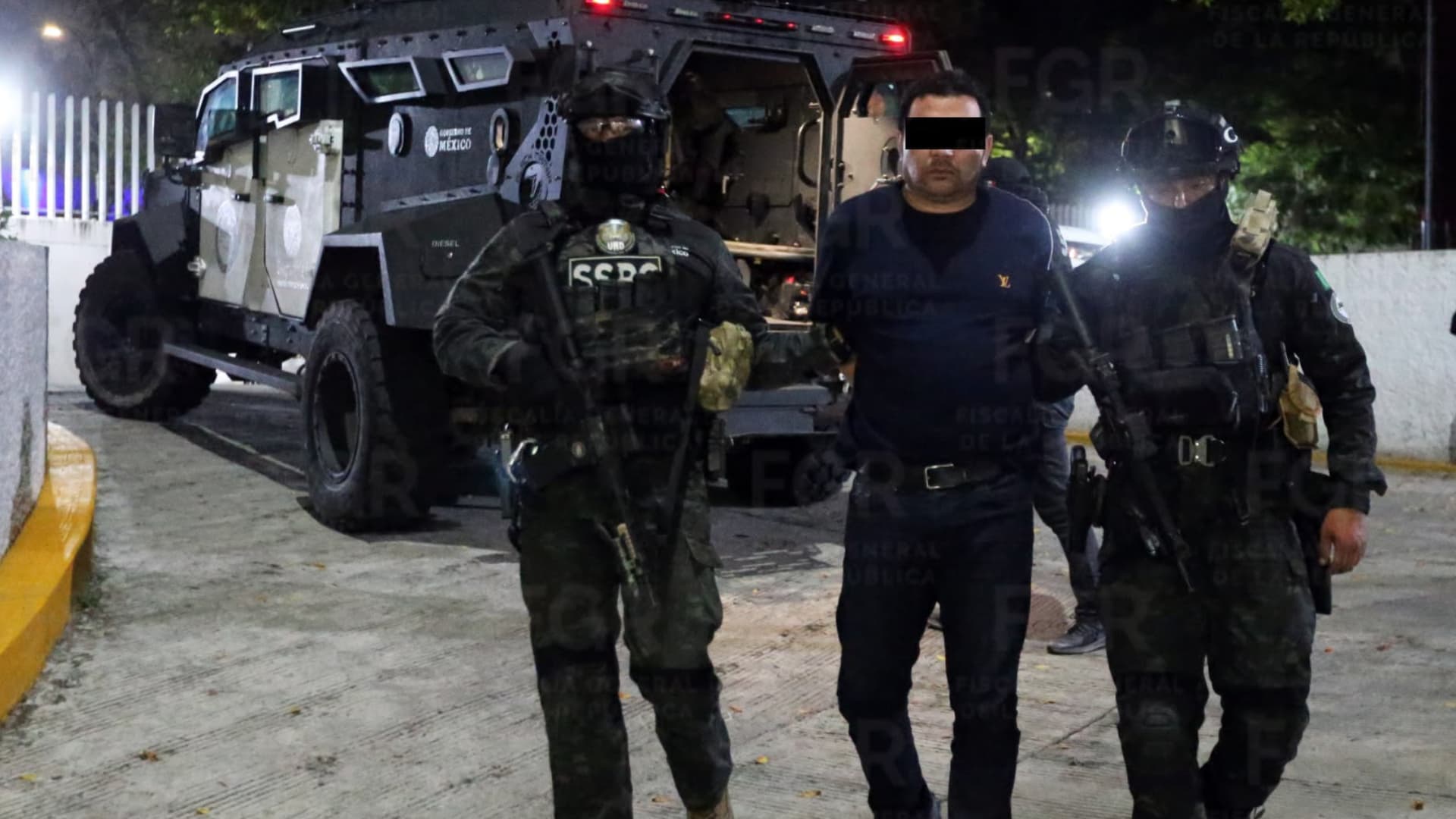 Dan Prisión Preventiva a Ramón Ángel “N”, alias el “R1”. Foto: Gobierno de México
