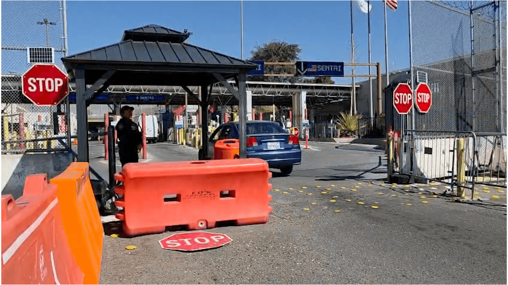 Reabren Cruce de Otay Mesa Tras Cierre por Paquete Sospechoso Fronterizo en Tijuana