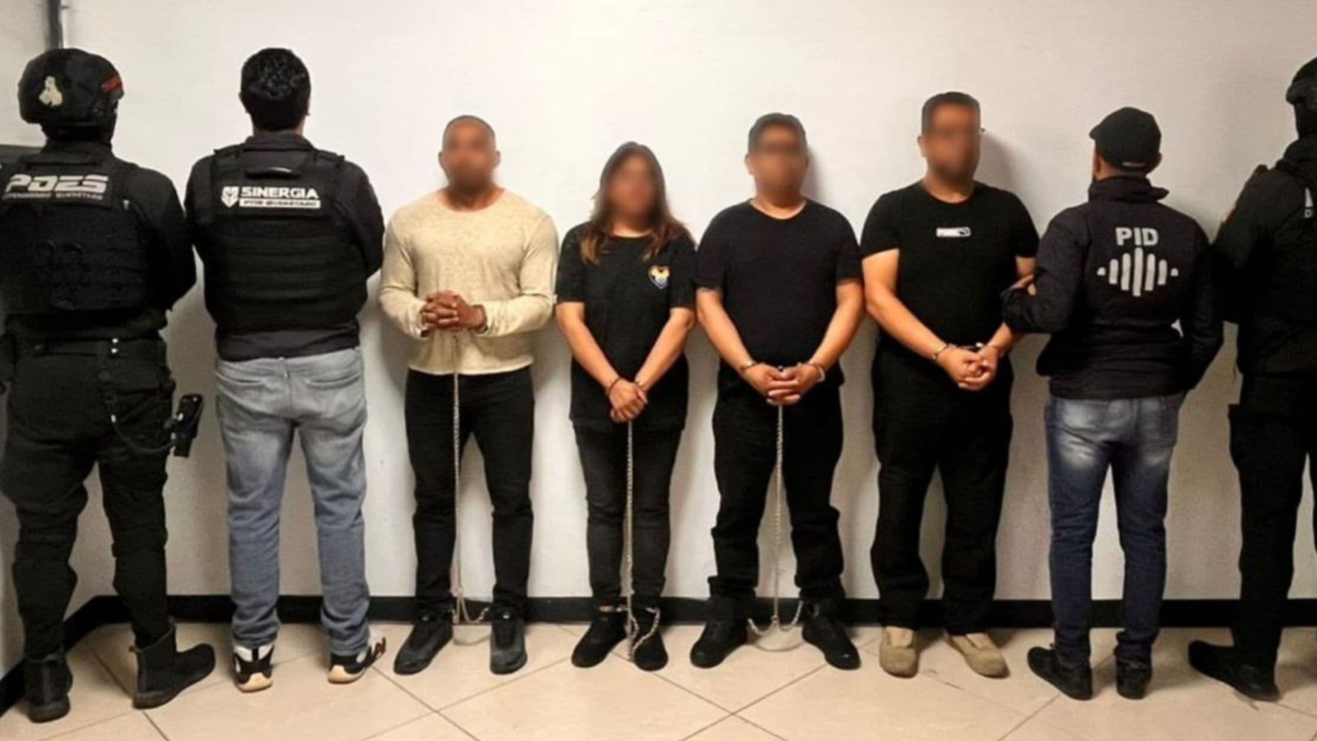Rescatan a Mujer y Capturan a Siete en Querétaro