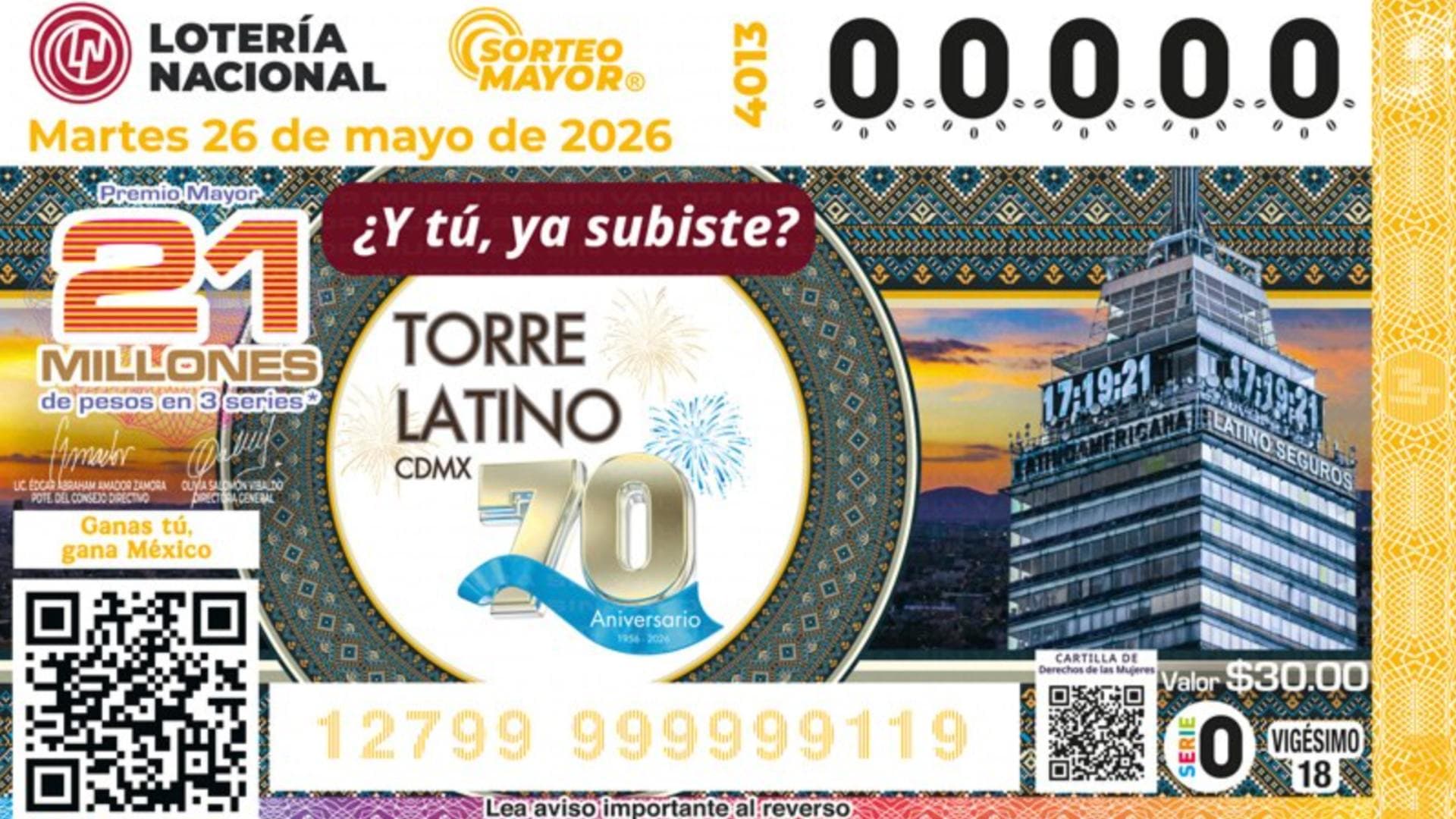 Resultados Lotería Nacional En Vivo Hoy 26 Mayo 2026: Lista de Ganadores Sorteo Mayor 4013