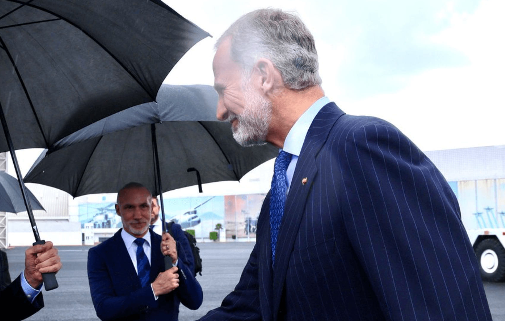 Llega Rey de España a Guadalajara por Partido de España vs Uruguay