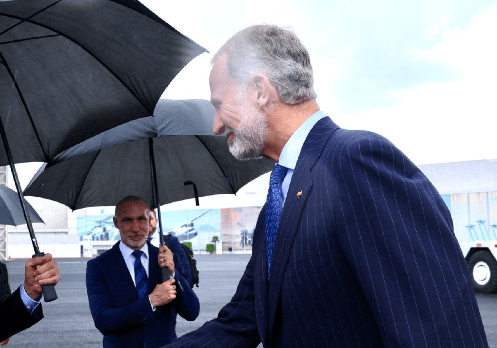 Llega Rey de España a Guadalajara por Partido de España vs Uruguay