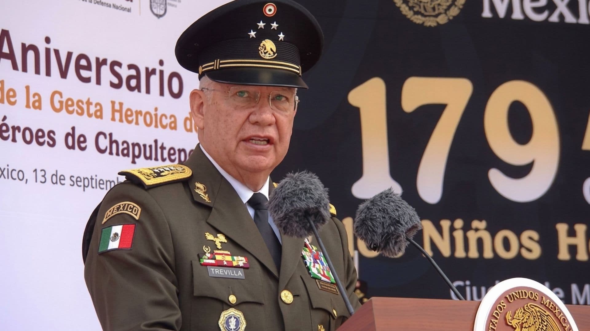 Ricardo Trevilla Trejo, secretario de la Defensa Nacional Foto: Presidencia