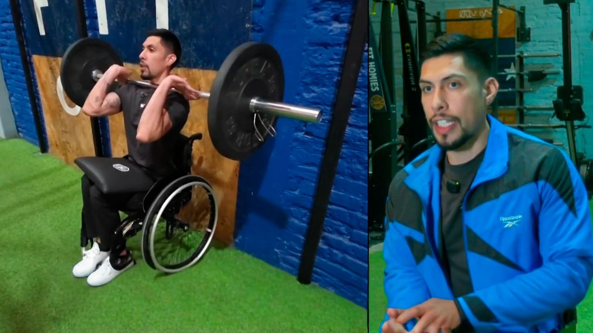 Rodrigo Velázquez es campeón mexicano de CrossFit adaptativo.