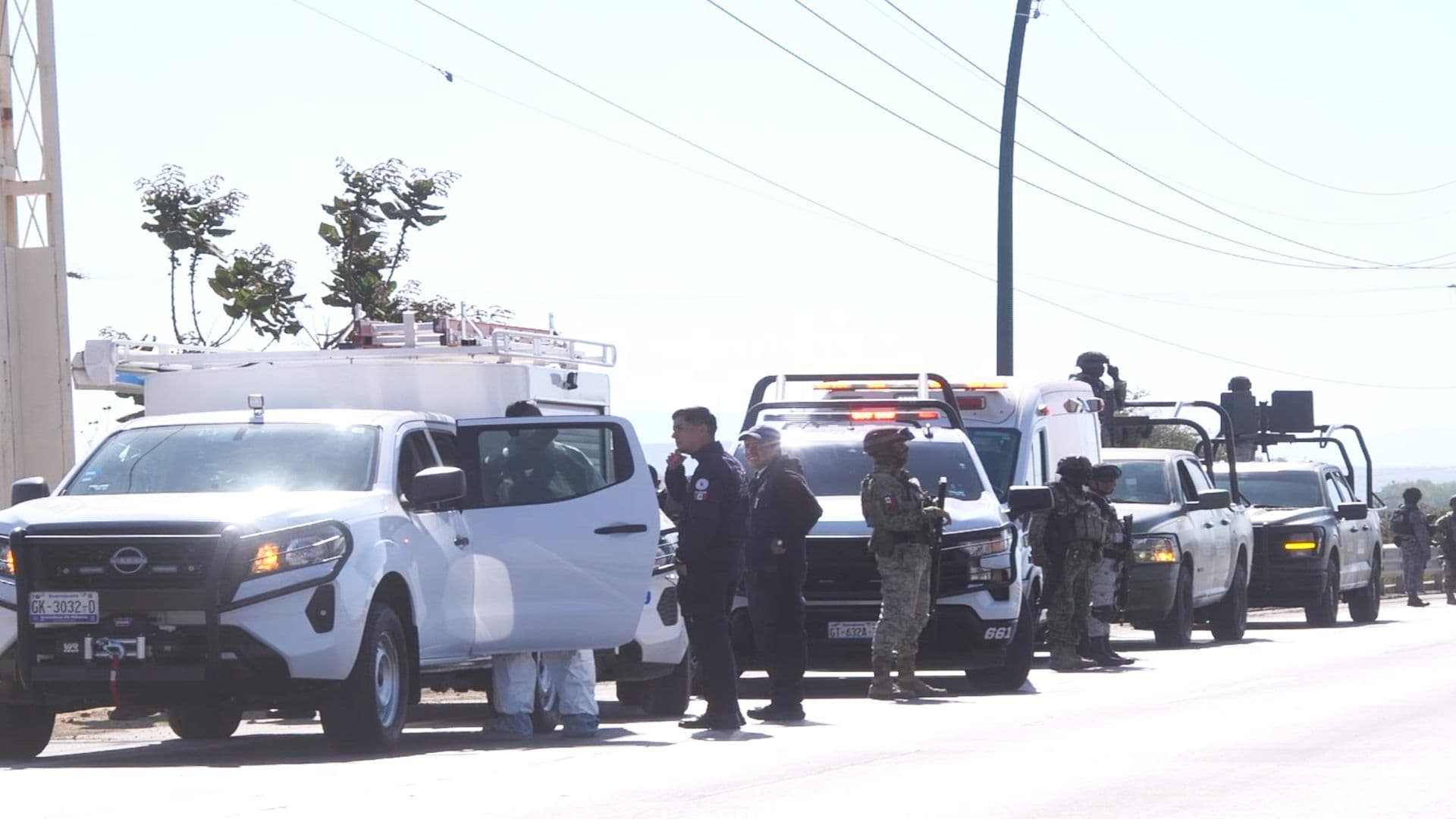 Tras el ataque, llegaron más elementos en apoyo a la zona.