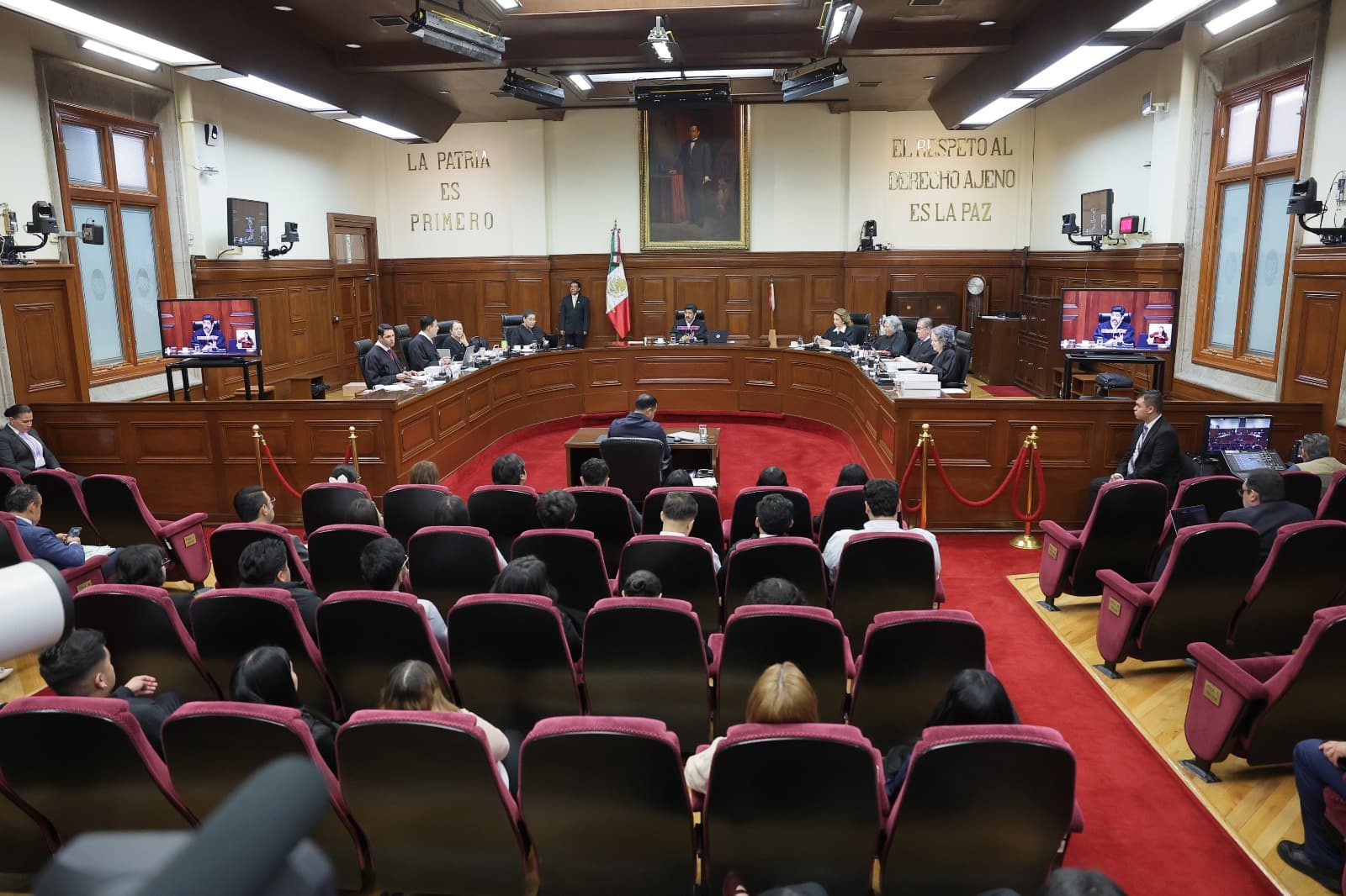 Sesión del Pleno de la SCJN. Foto: SCJN