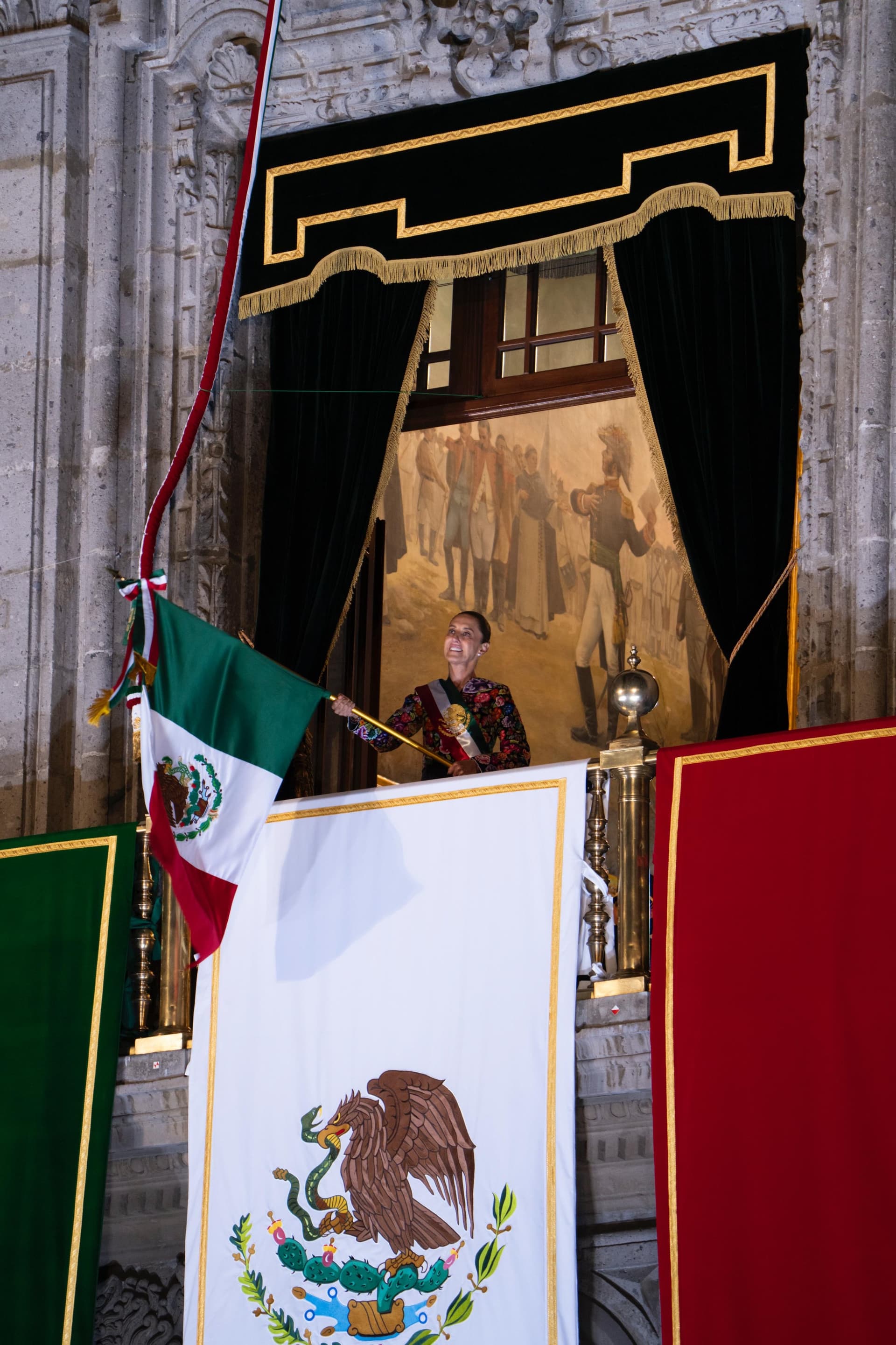 Sheinbaum bandera