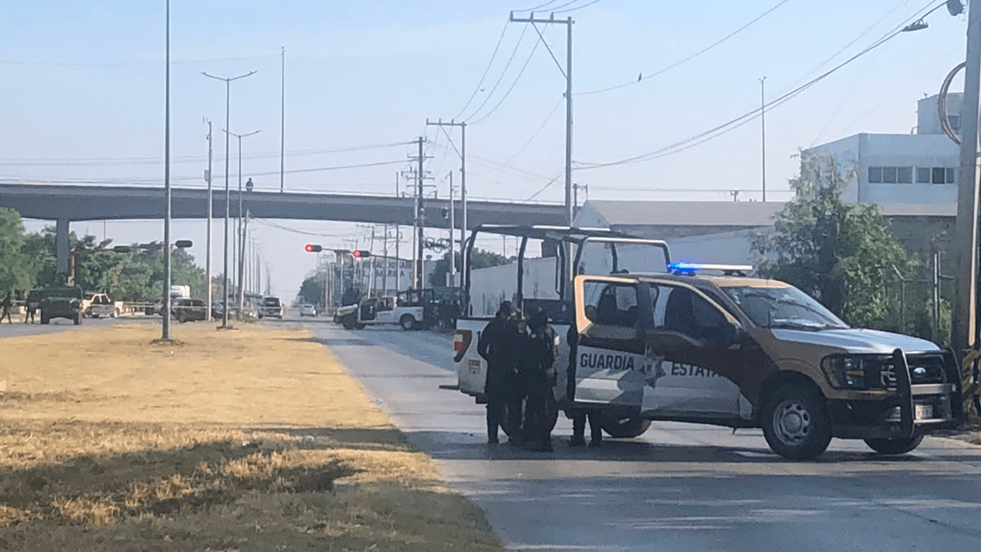 Hombres Armados Agreden a Balazos a Guardia Estatal en Ciudad Victoria