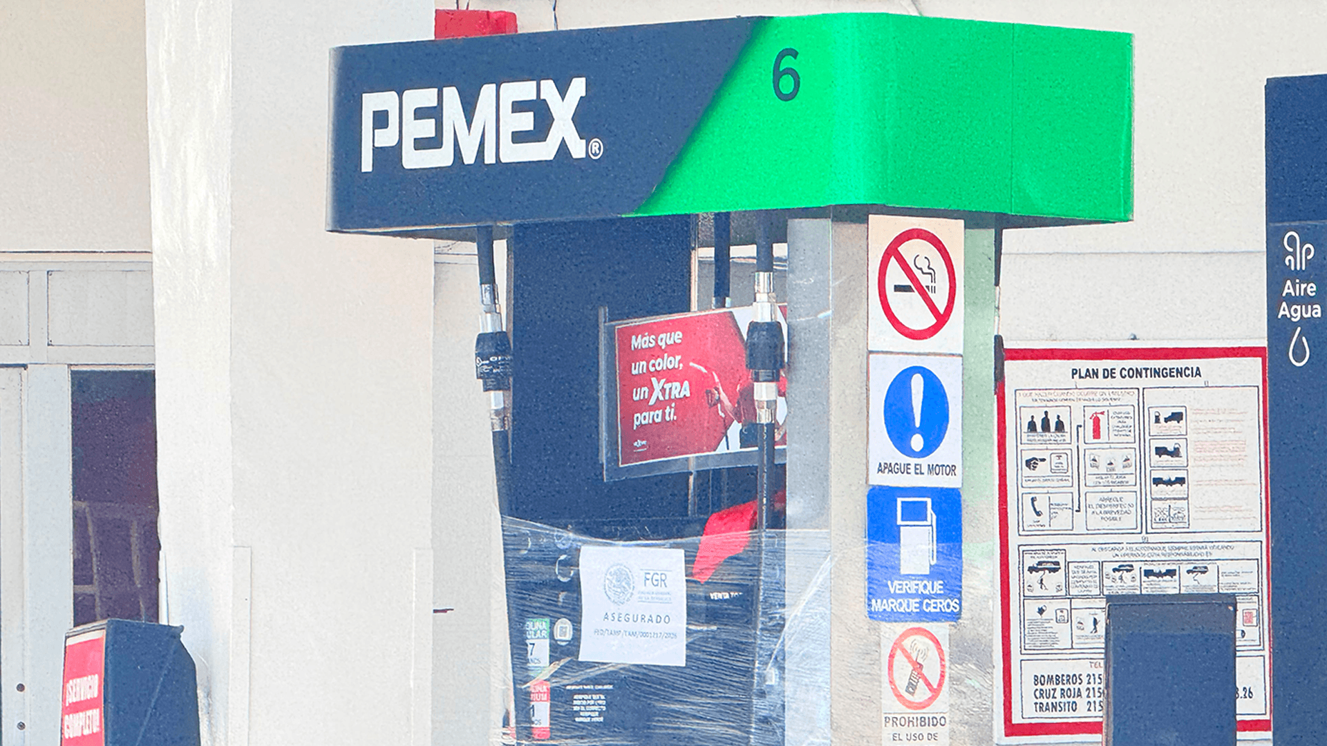 Clausuran Gasolinera en Ciudad Madero