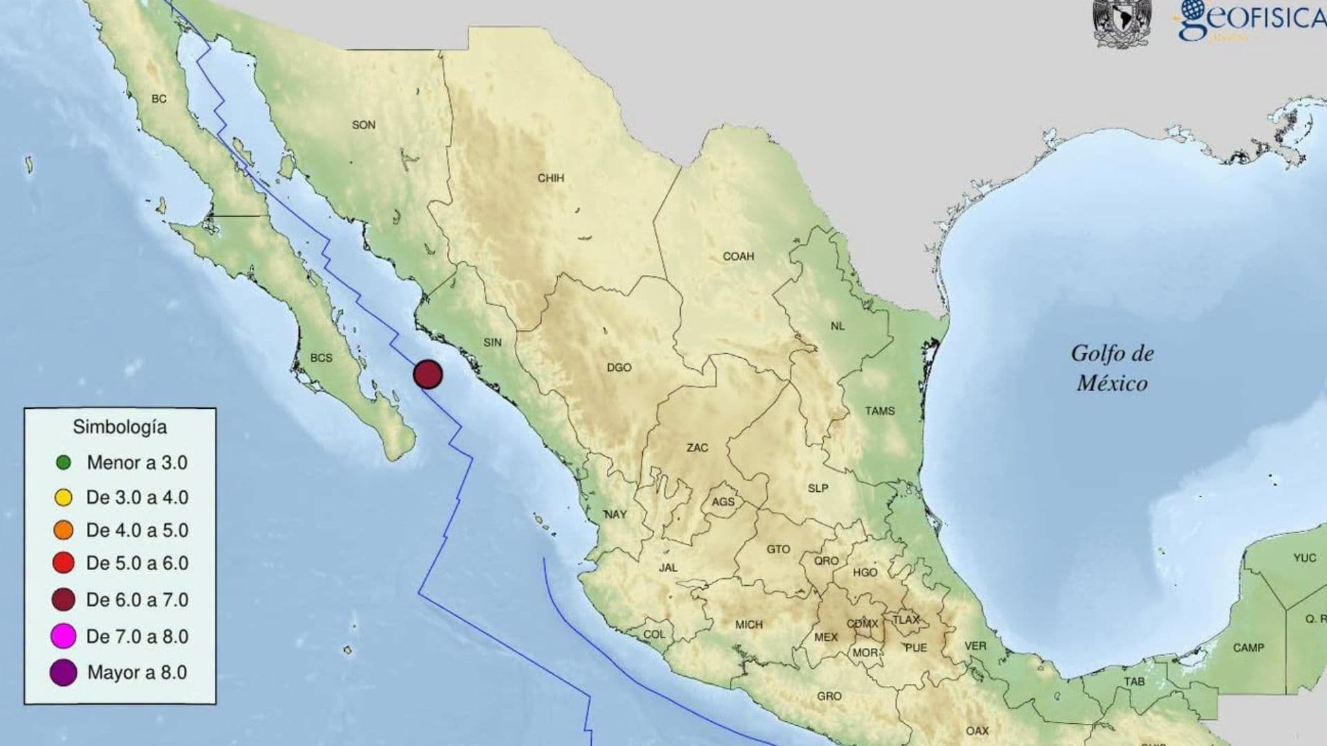 ¿Cuántas Réplicas Van del Sismo que Asustó a Pobladores de Sinaloa?