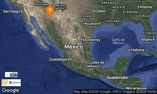 Se Registra Sismo de 4.4 de Magnitud en Agua Prieta; No Se Reportan Personas Lesionadas