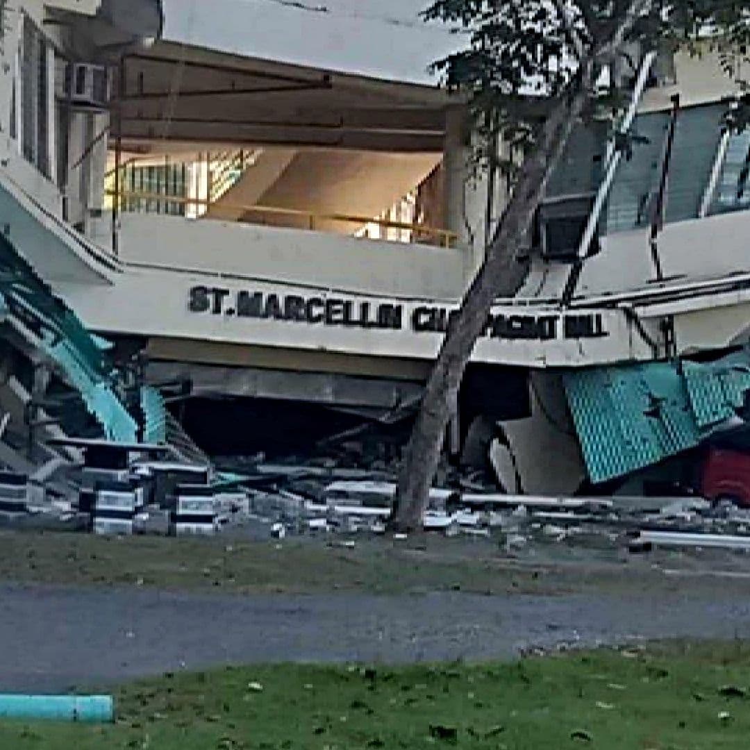 Terremoto en Filipinas. Foto @Global_ReportHQ