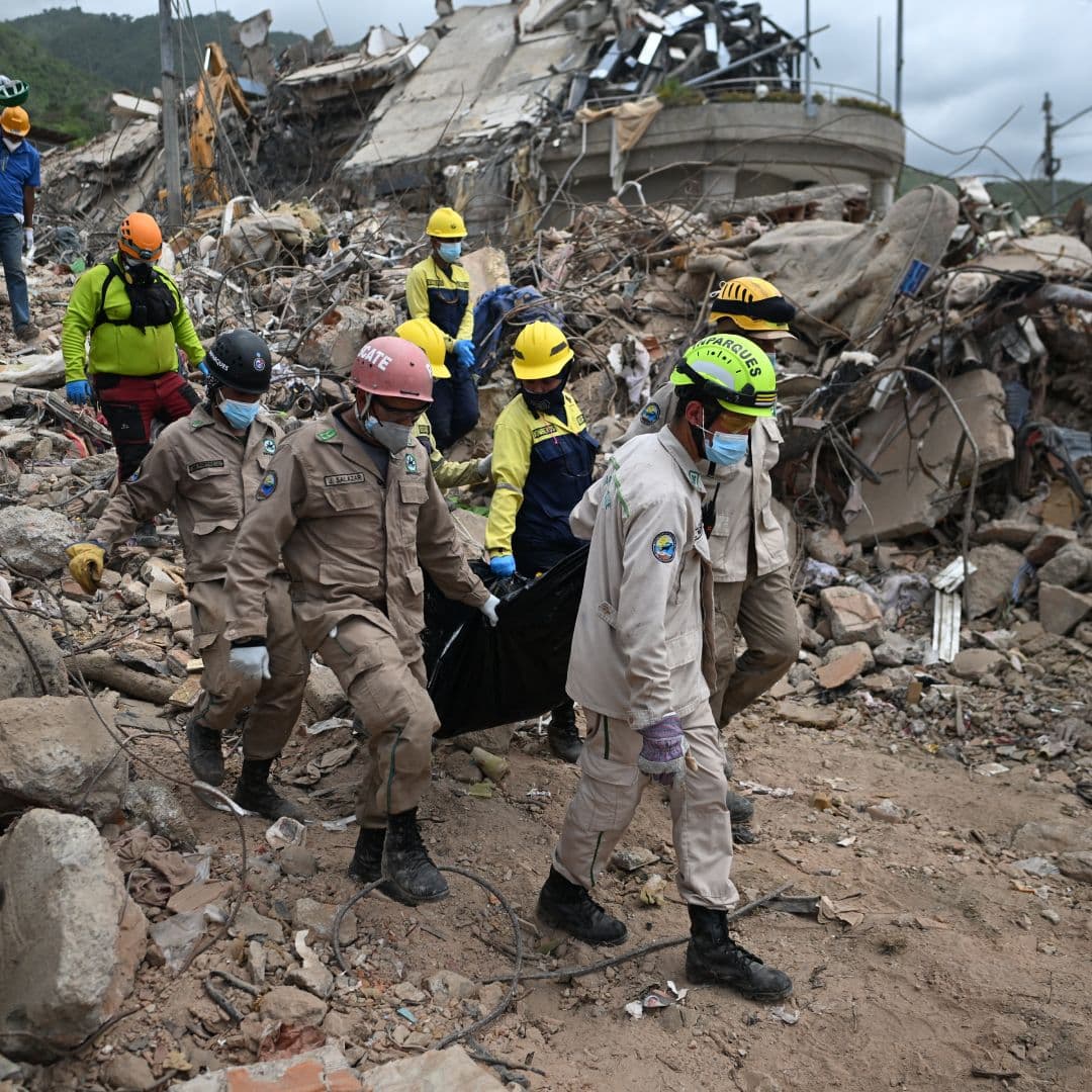 Terremoto en Venezuela. Foto: AFP
