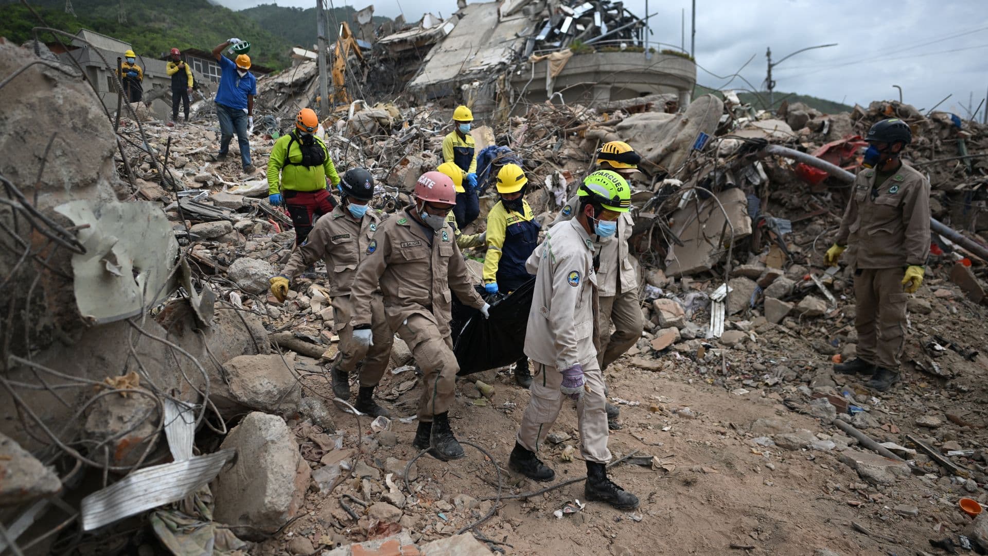 Terremoto en Venezuela. Foto: AFP