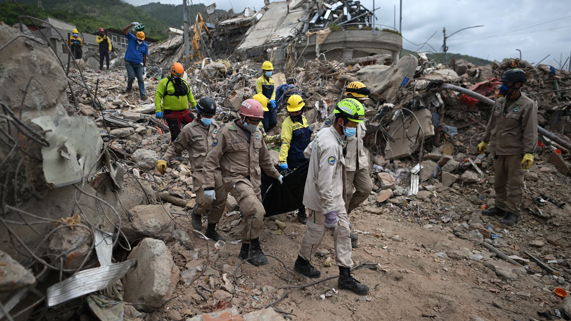 Terremoto en Venezuela. Foto: AFP