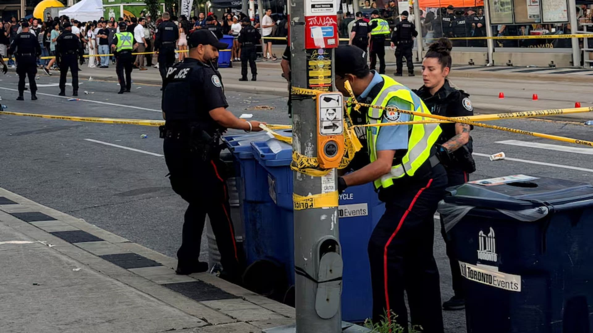 Al Menos Dos Muertos y Cinco Heridos Tras Tiroteo en Festival de Toronto, Canadá. Foto: Reuters