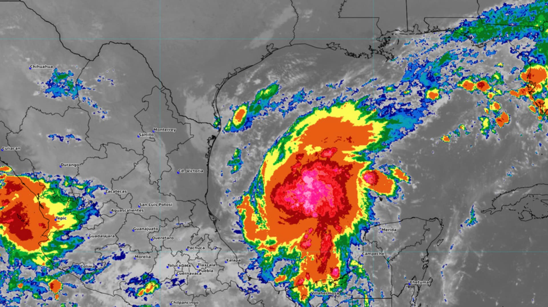 Tormenta Tropical Isaias: Dónde se Ubica, Trayectoria y Posibles Efectos en Tamaulipas