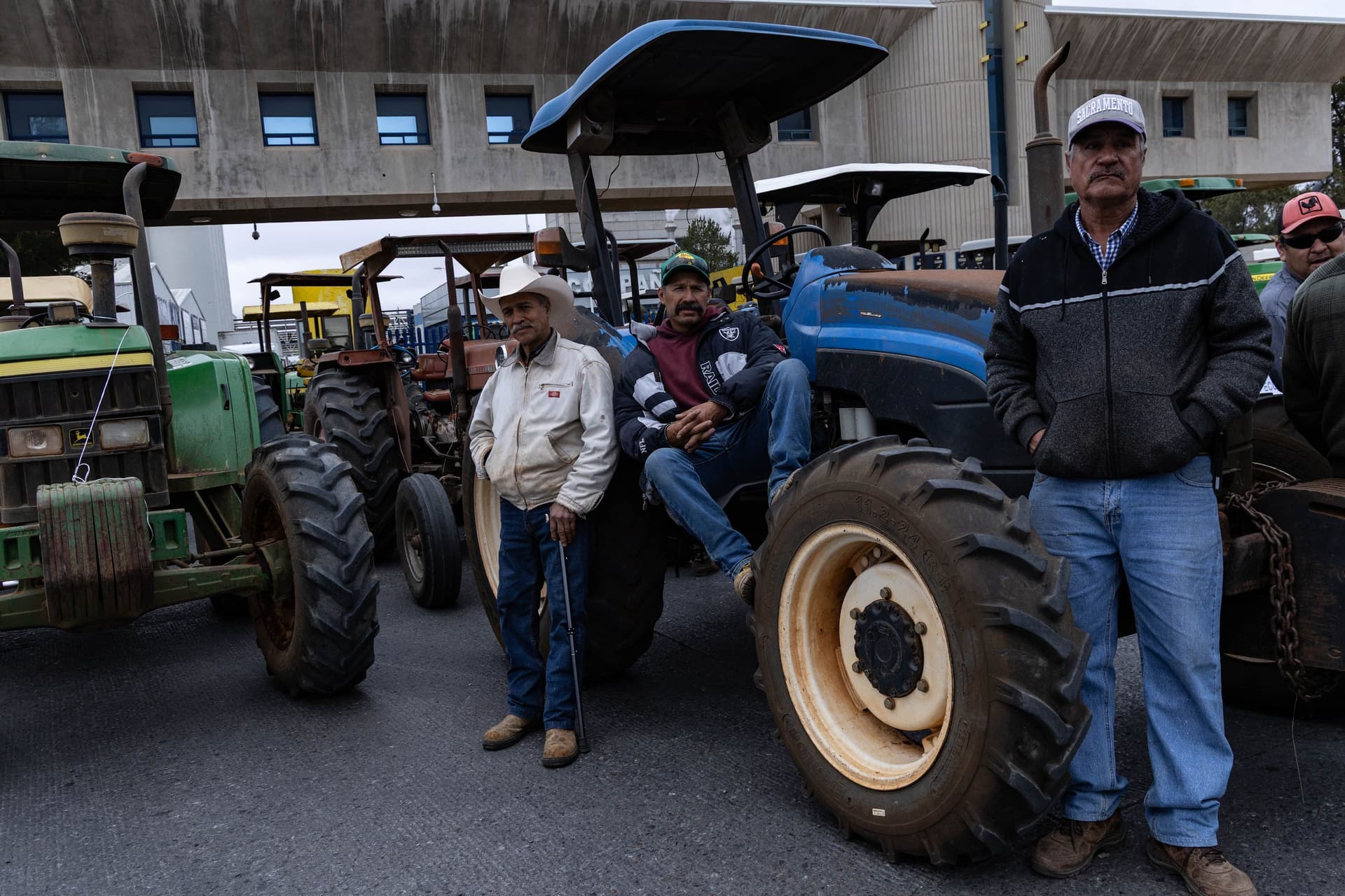 Transportistas y campesinos
