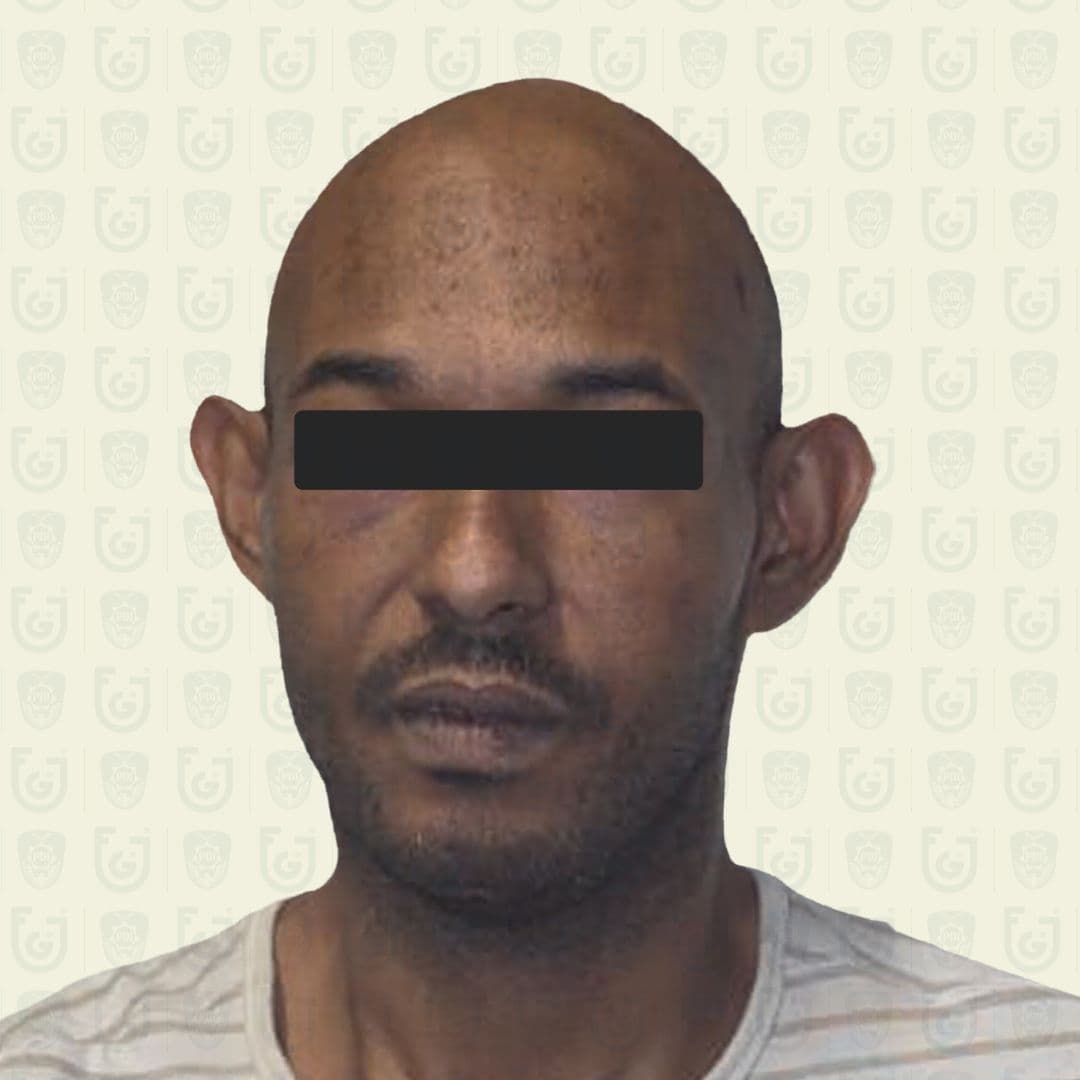 Yosthan “N”, alias “El Diente de Oro”. Foto: Fiscalía de la CDMX