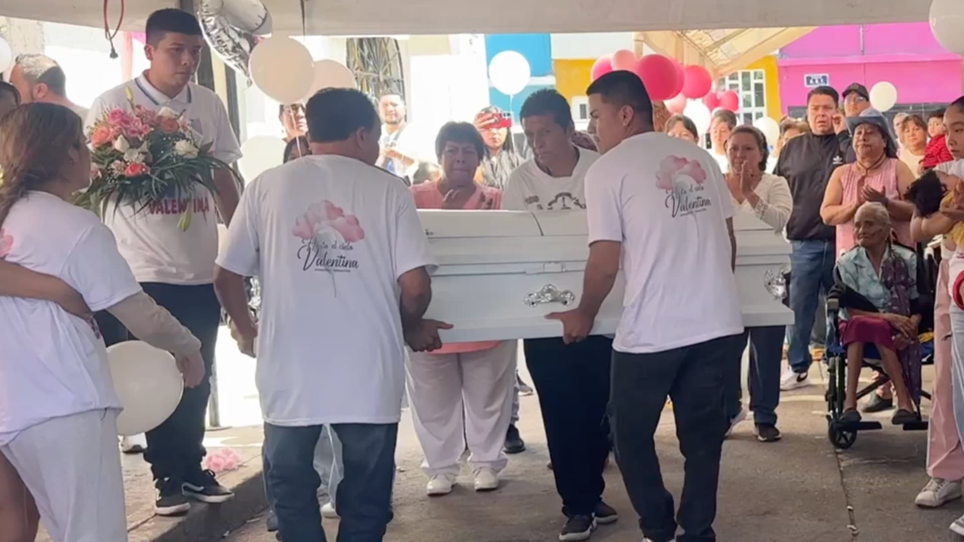 Dan Último Adiós a Valentina Niña de 7 Años; Fue Víctima Colateral de un Ataque en Guanajuato