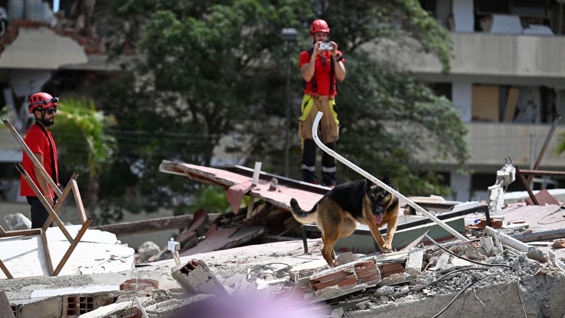 Ejército Mexicano Rescata a Sobreviviente. Foto: AFP
