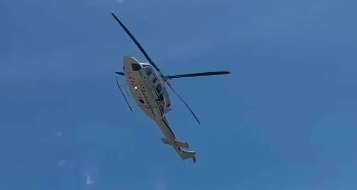 Los pilotos de la aeronave evitaron una colisión. Foto: Gobierno de Chiapas